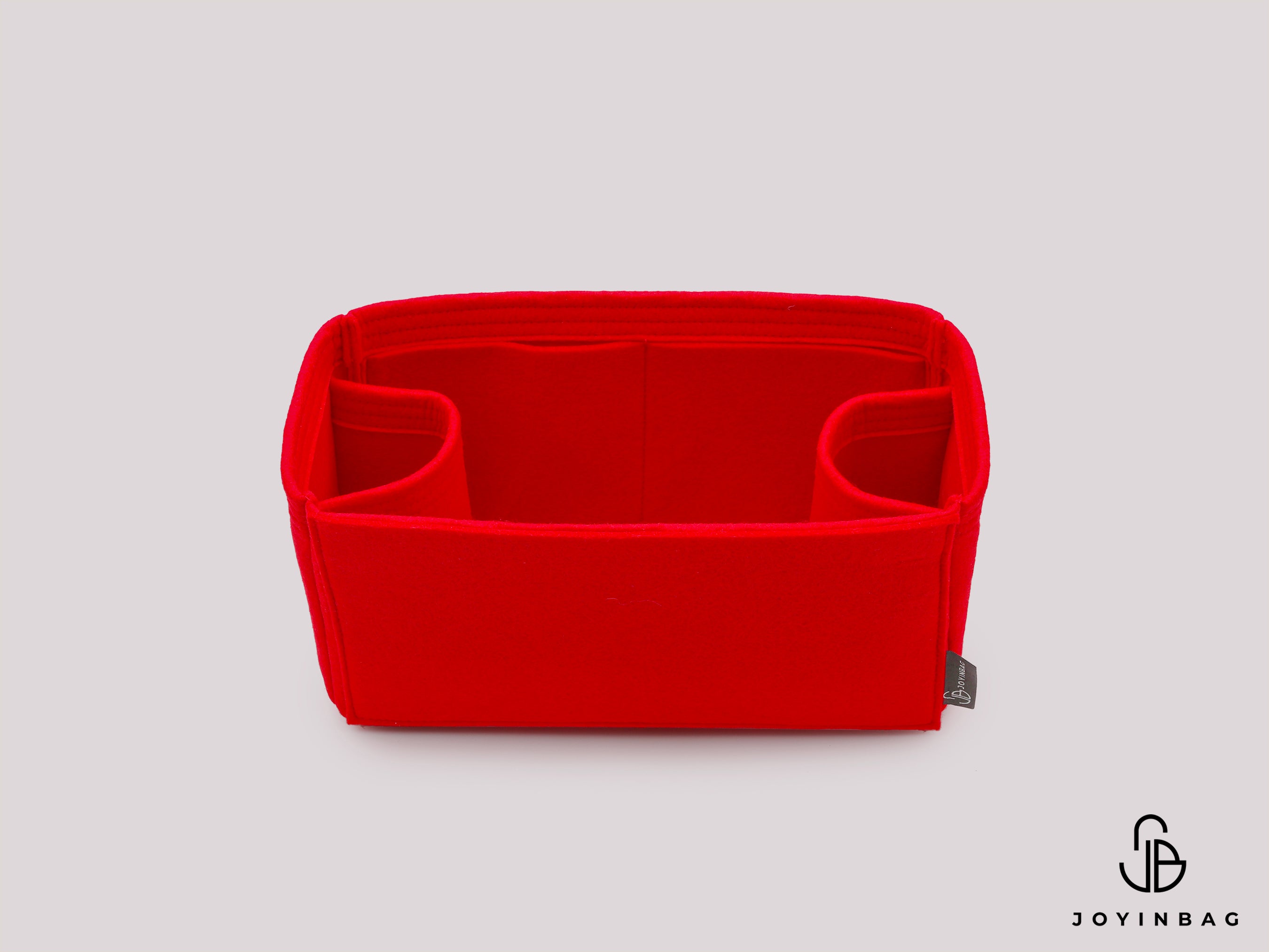 Dual Bottle Holder Felt Organizer for Lockme Go Bag Insert