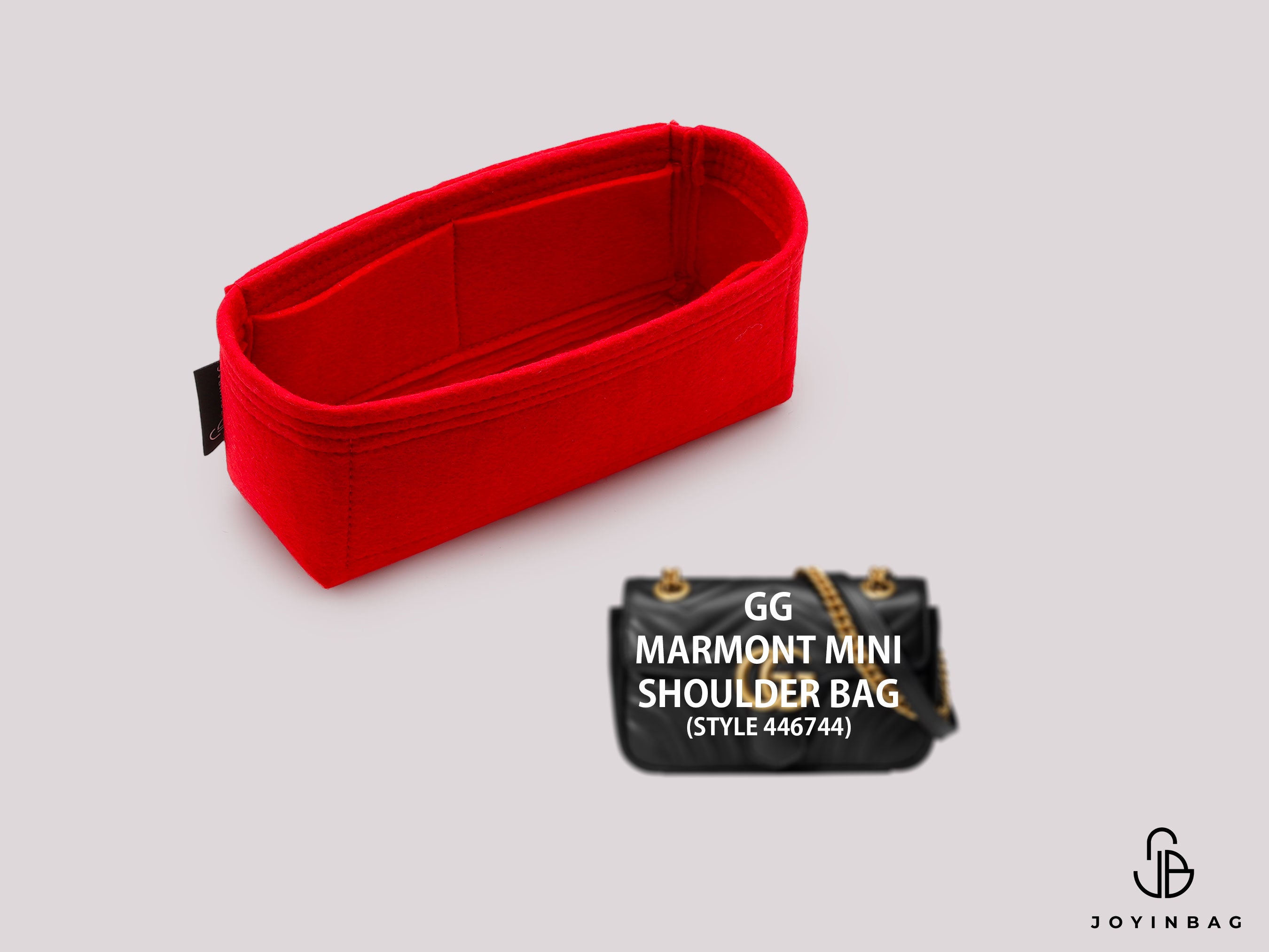 GG Marmont Matelassé Mini Bag (Style 446744) Insert