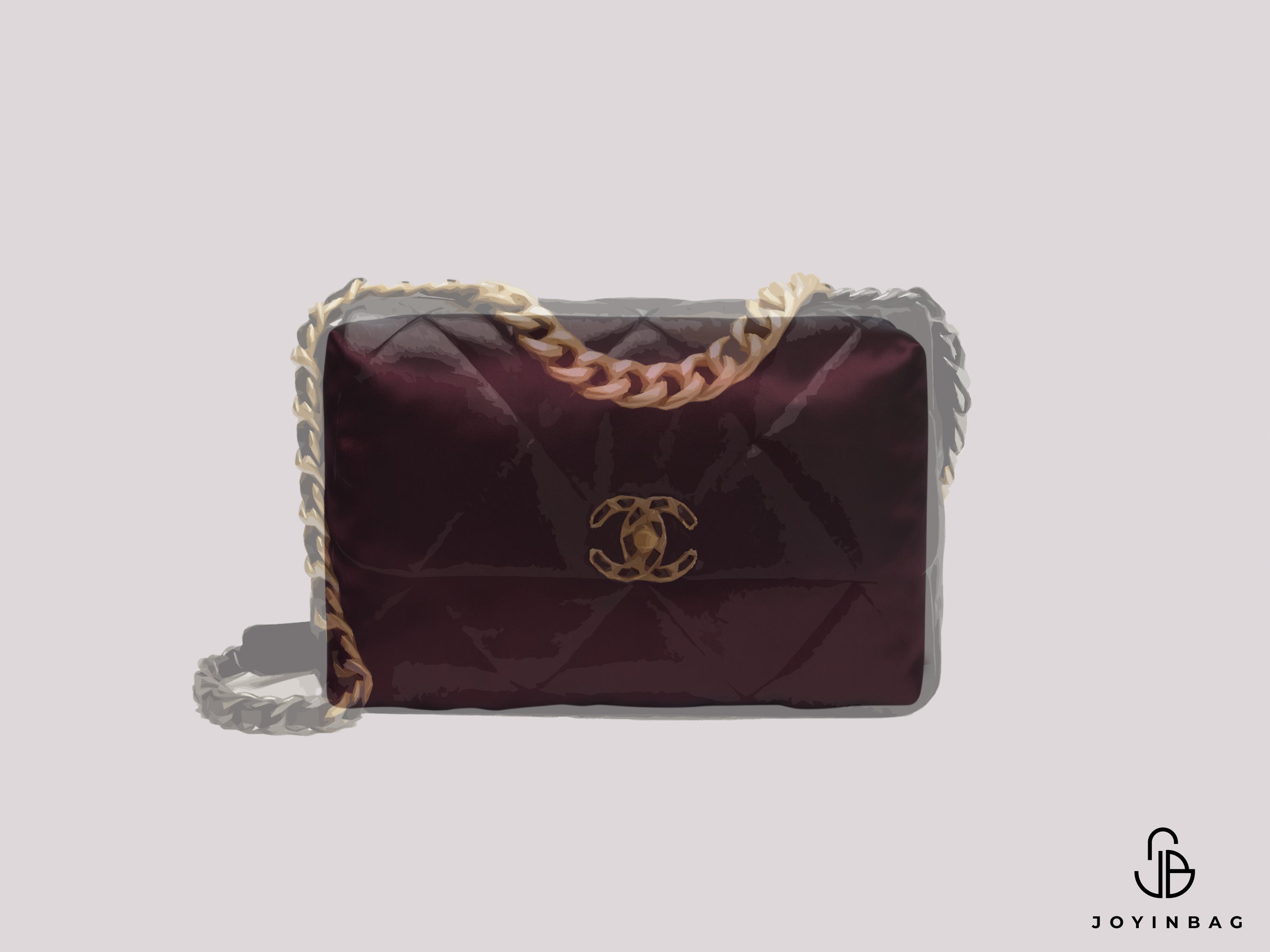 Cha. 19 Large Flap Bag Pillow
