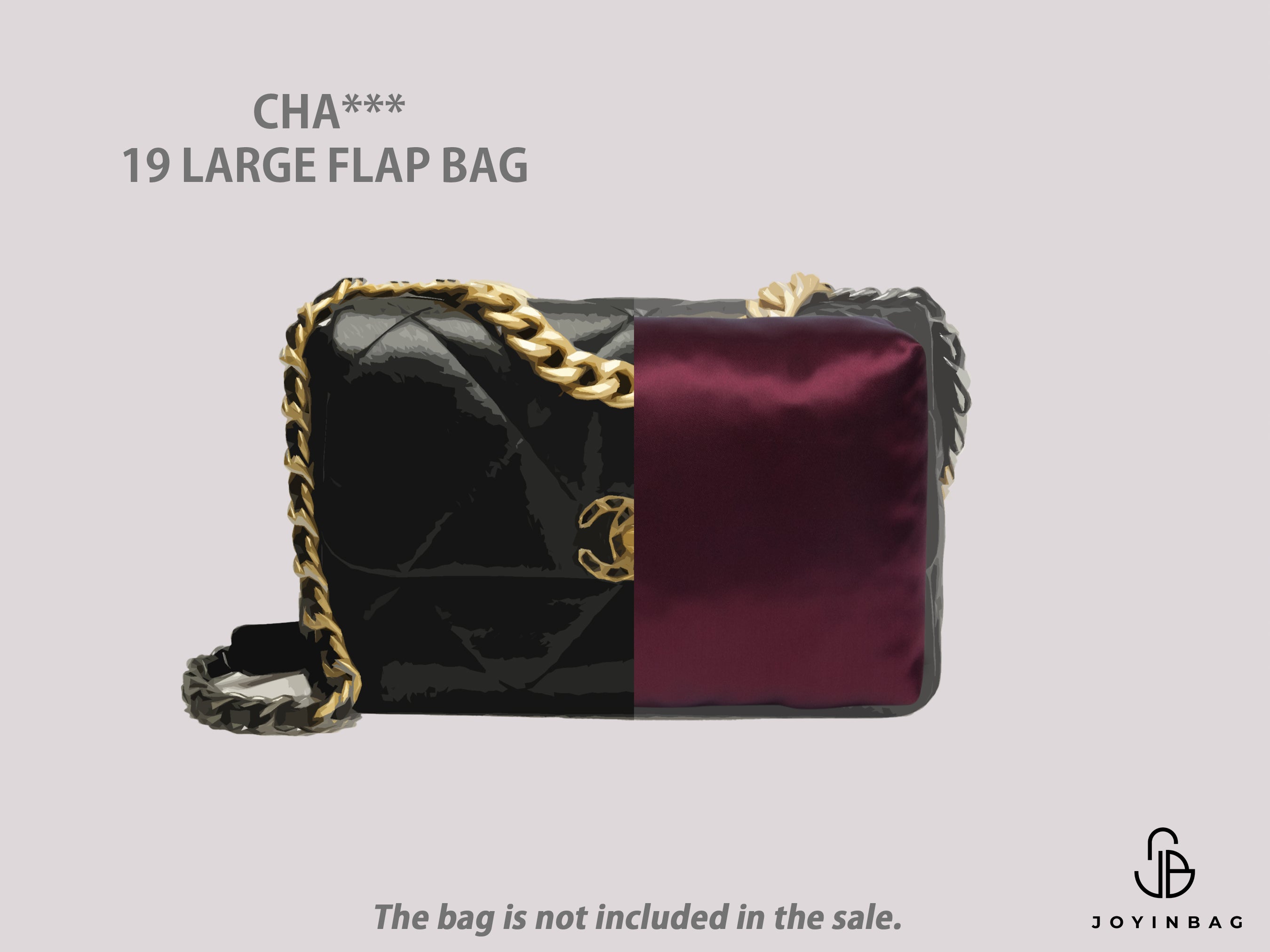 Cha. 19 Large Flap Bag Pillow