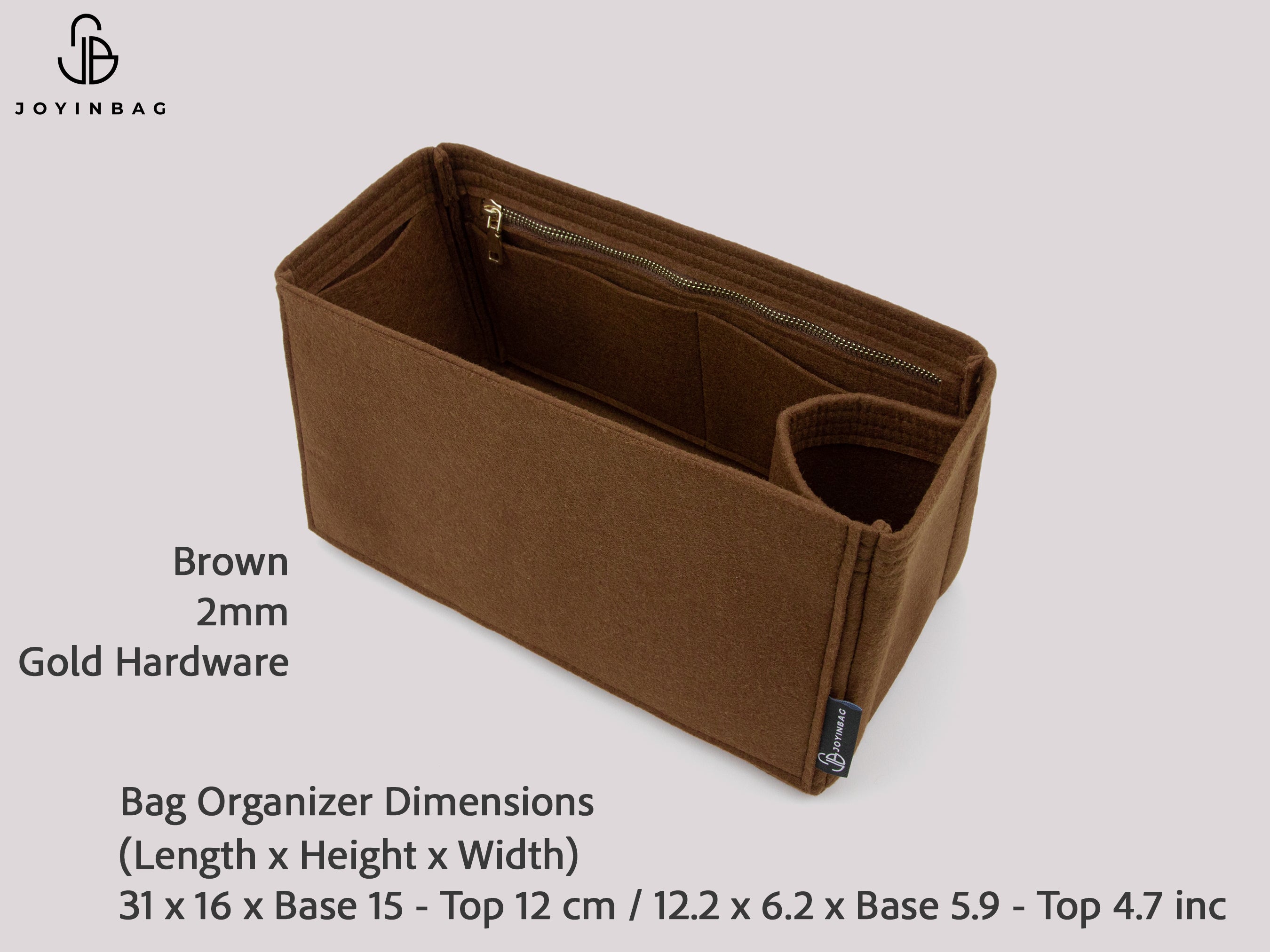 Clearance Bag Organizer Insert by Size Felt Purse Insert Multi Model