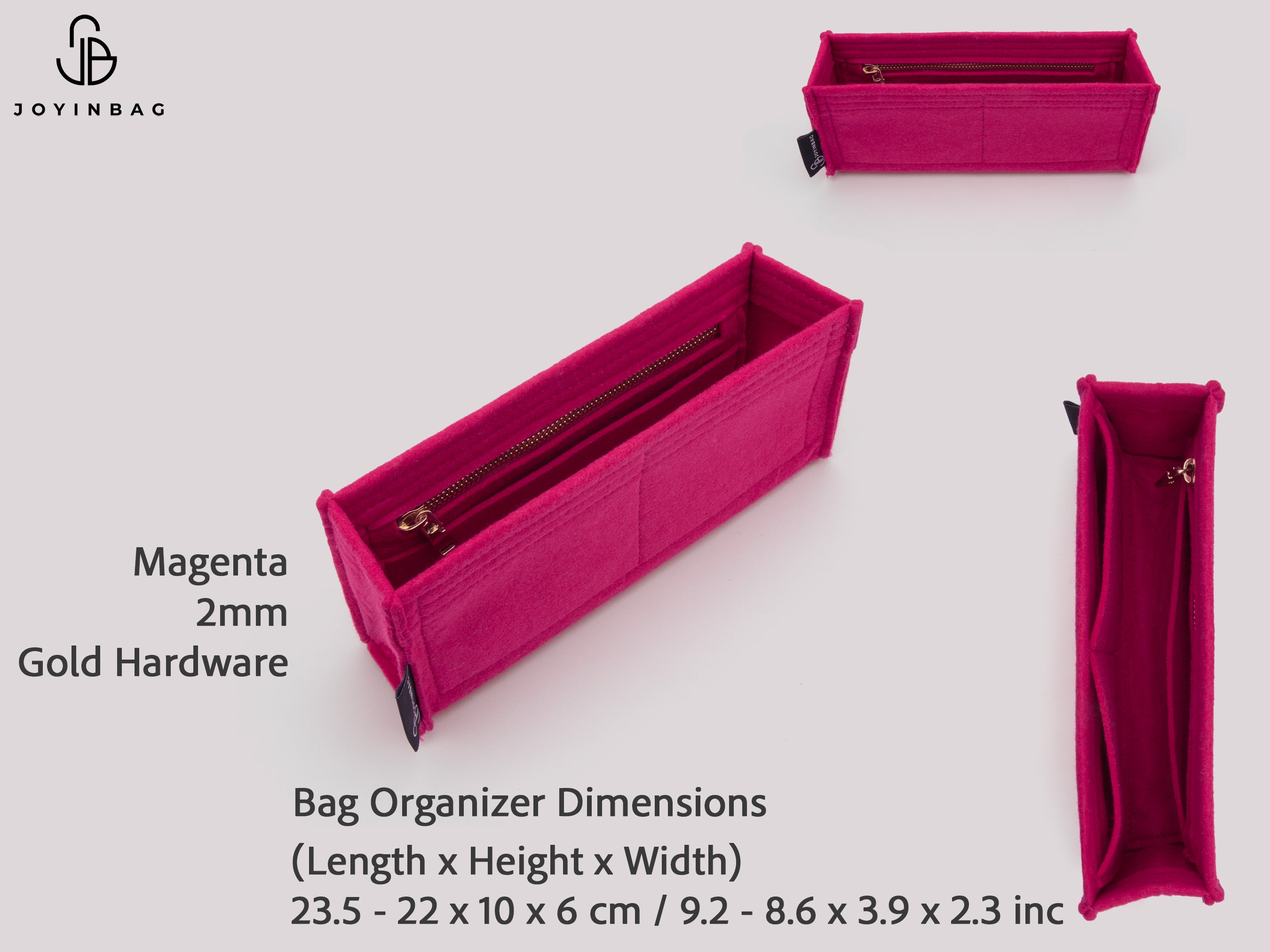 Clearance Small Bag Organizer Insert, Felt Purse Organizer for Tote Bags
