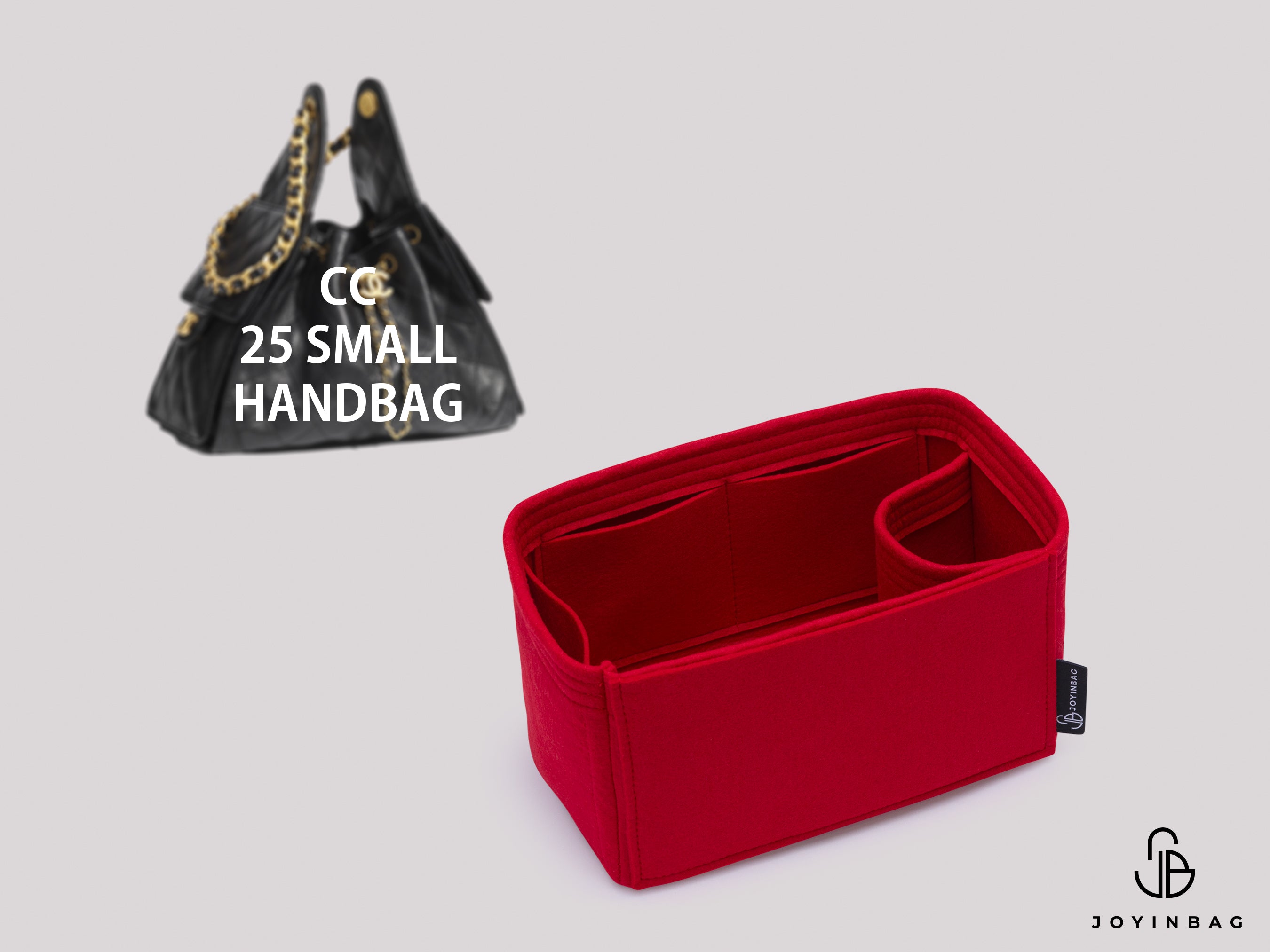 Cha. 25 Small Handbag Insert