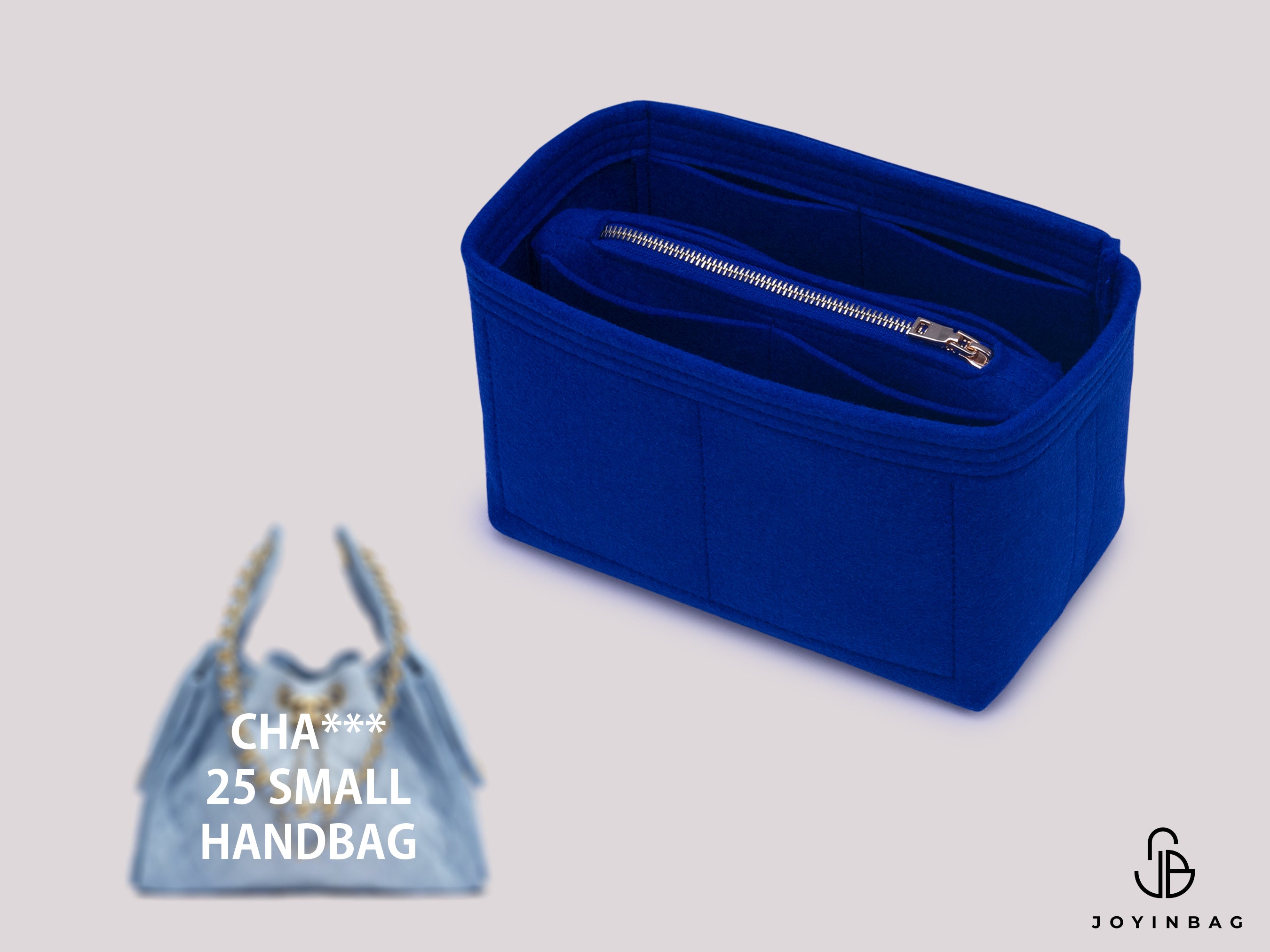 Cha. 25 Small Handbag Insert