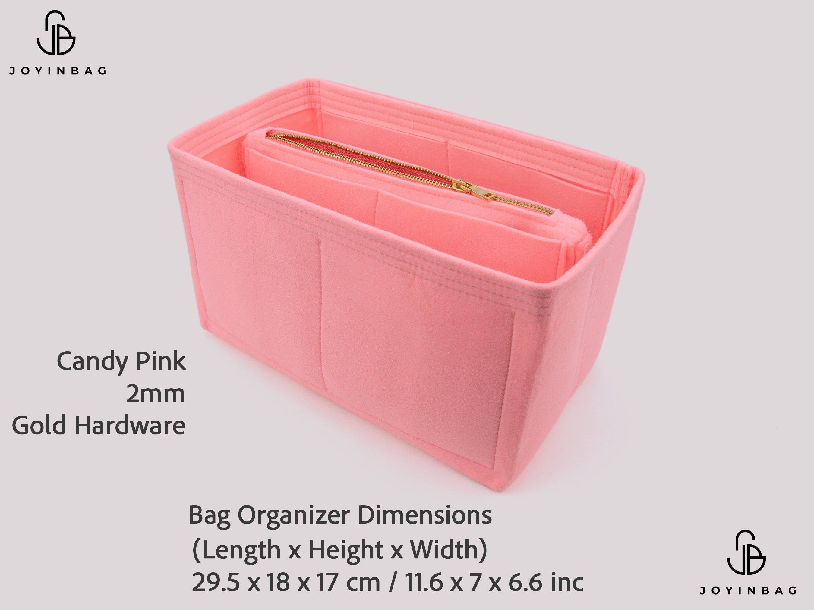 Clearance Bag Organizer Insert by Size Felt Purse Insert Multi Model