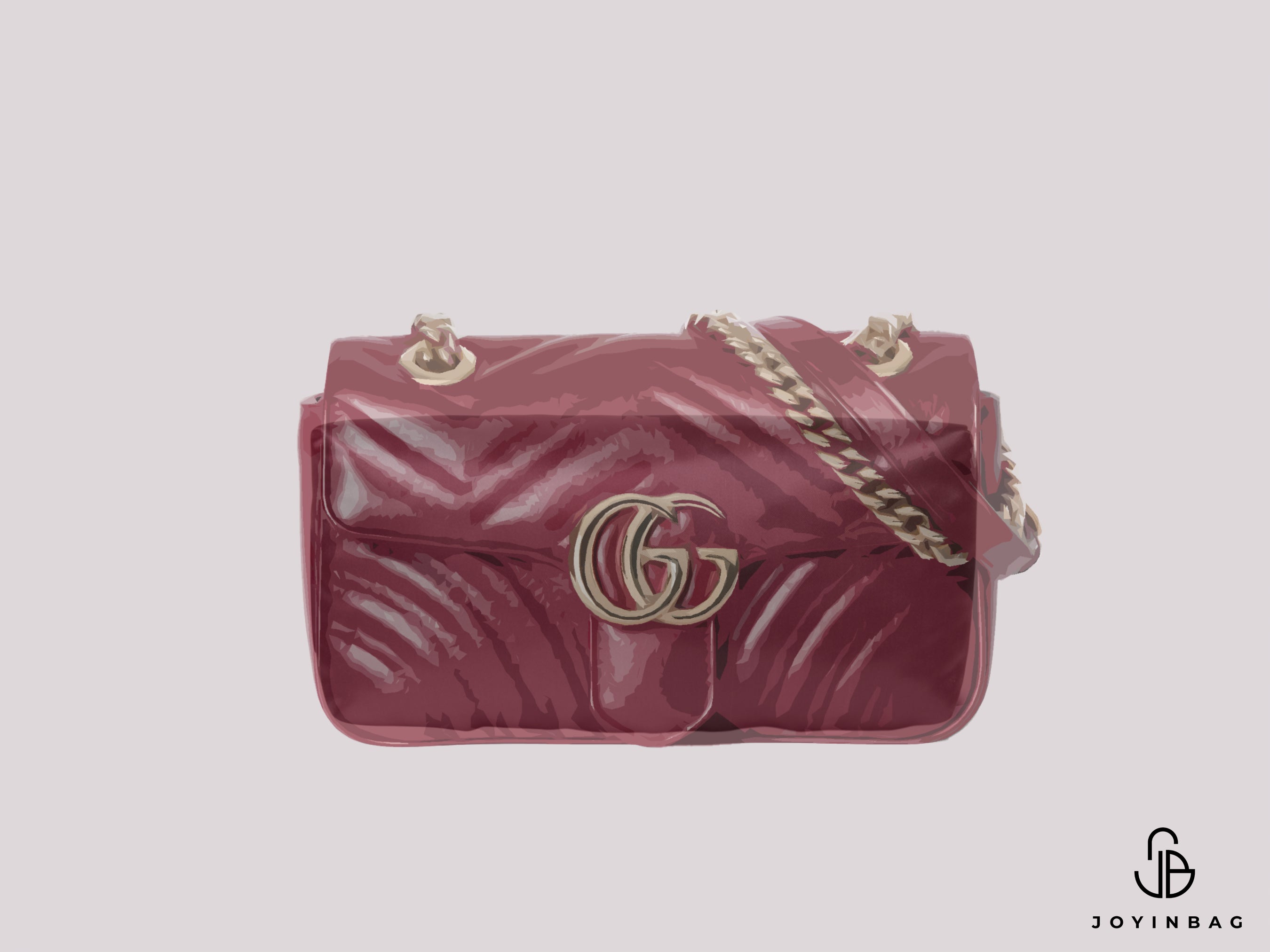 GG Marmont Small Shoulder Bag (Style 446744 ) Bag Storage Pillow