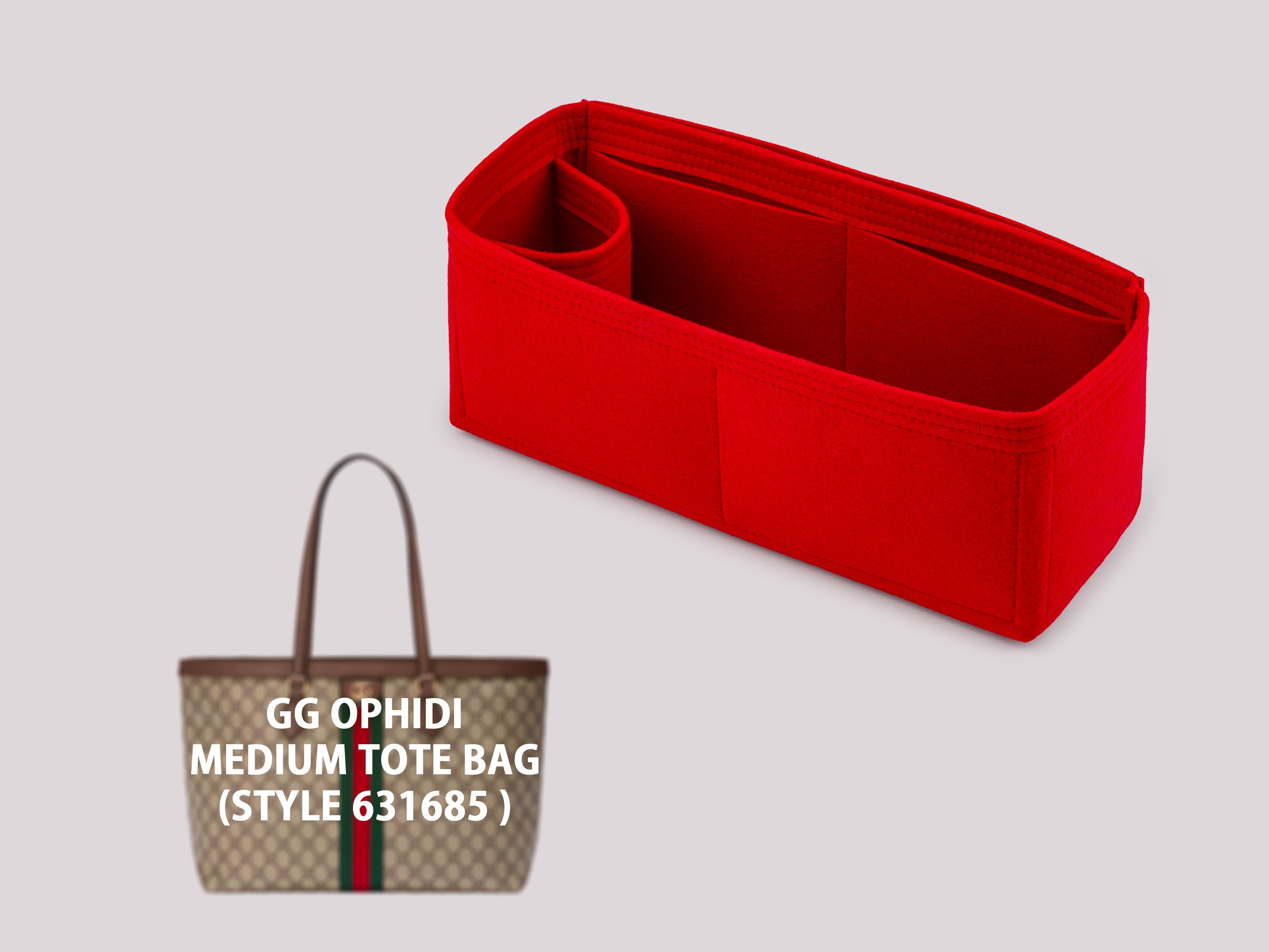 GG Ophidia Medium Tote Bag (Style 631685) Insert
