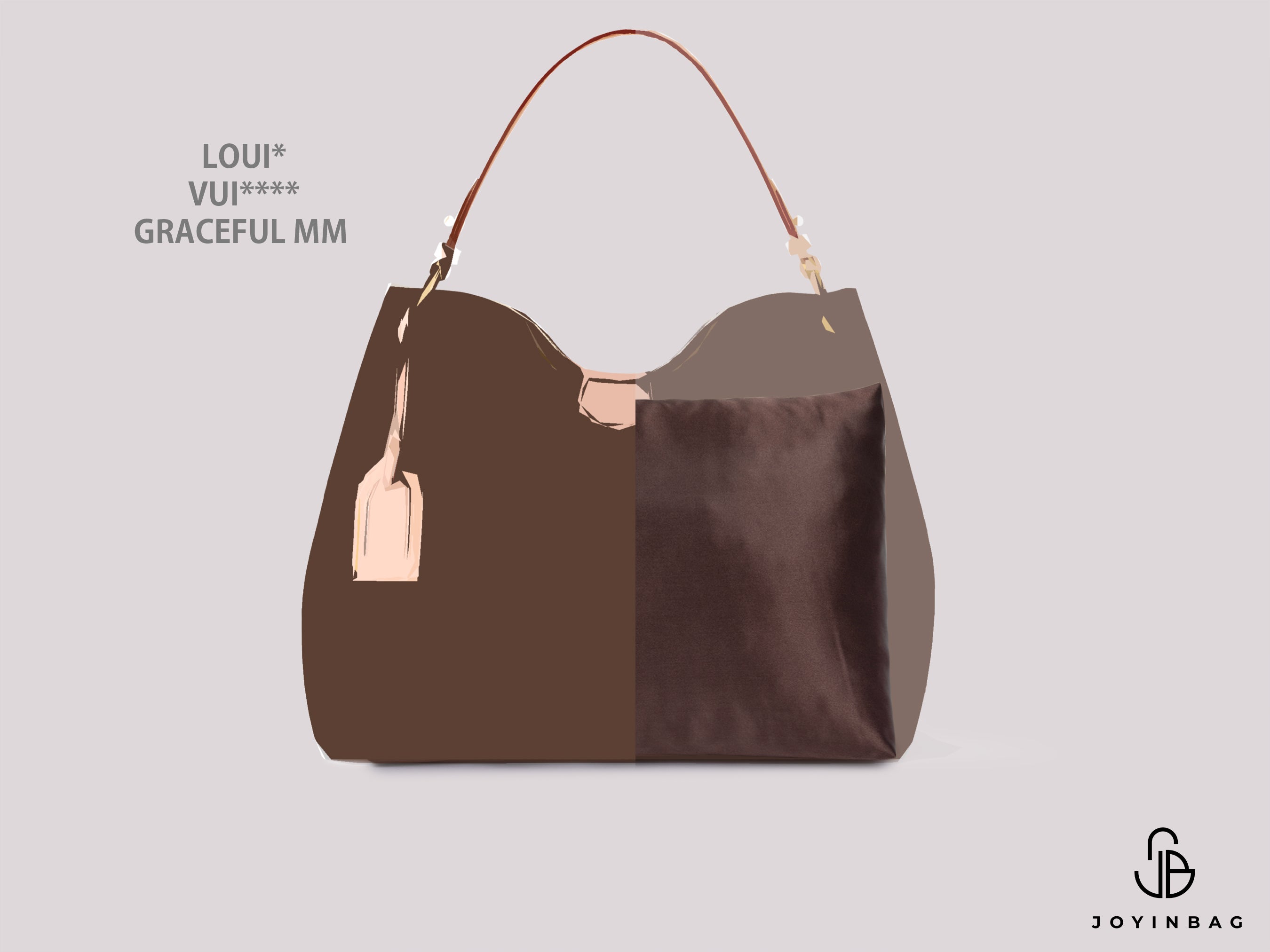 Loui. Vui. Graceful MM Bag Storage Pillow