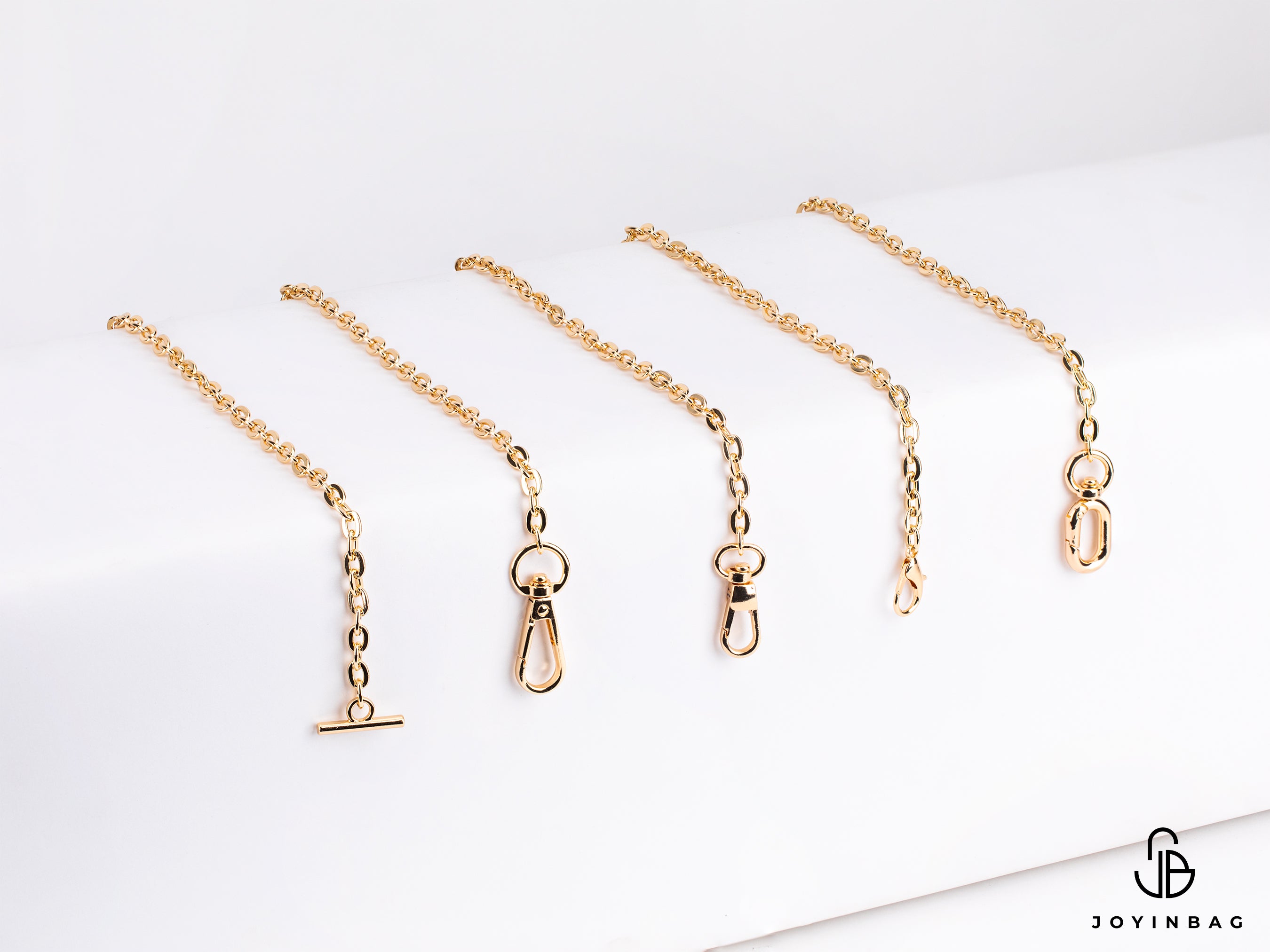 Minimalist Chain Strap for Handbags, Clutches, and Crossbody Bags