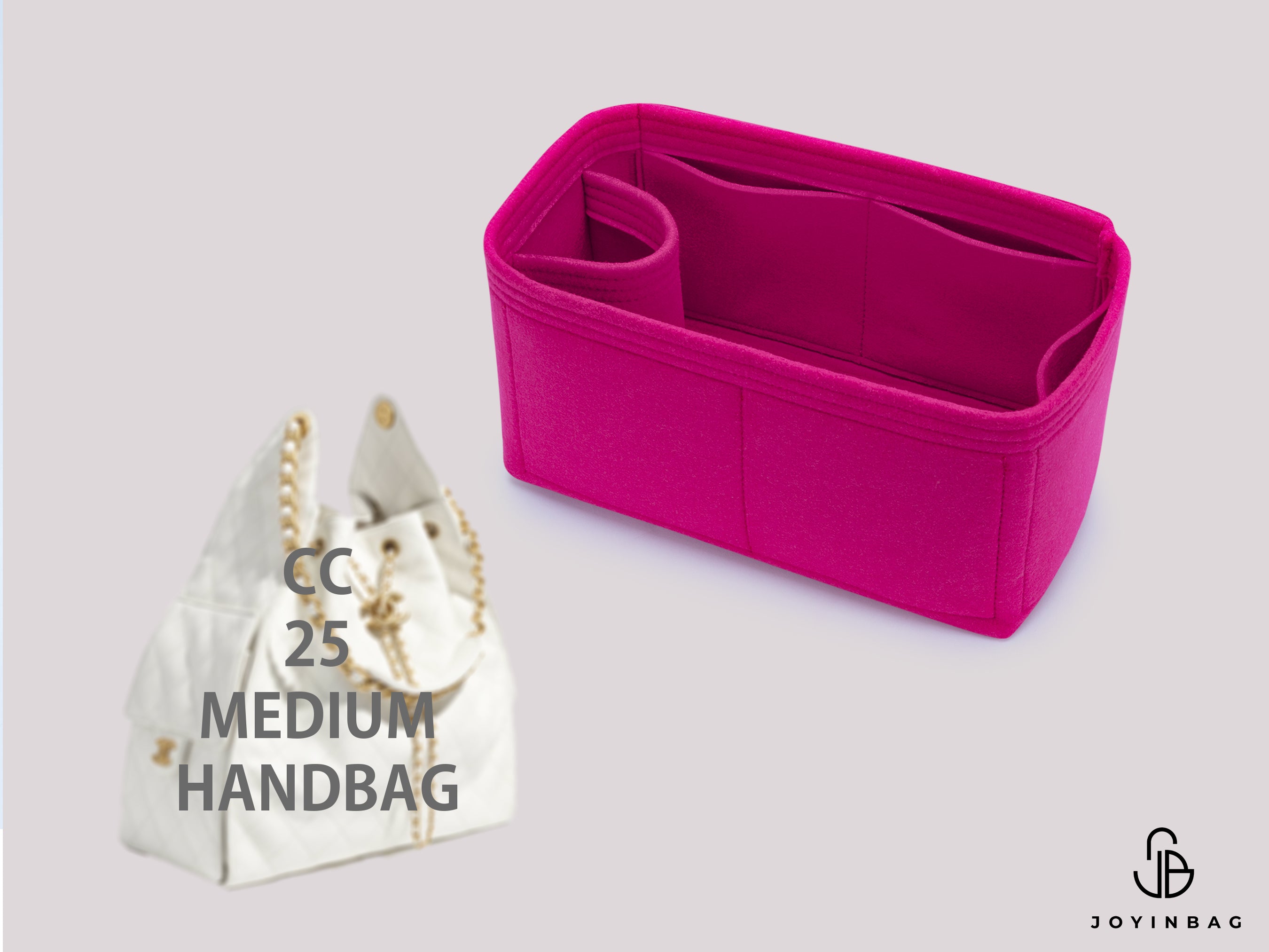 Cha. 25 Medium Handbag Insert