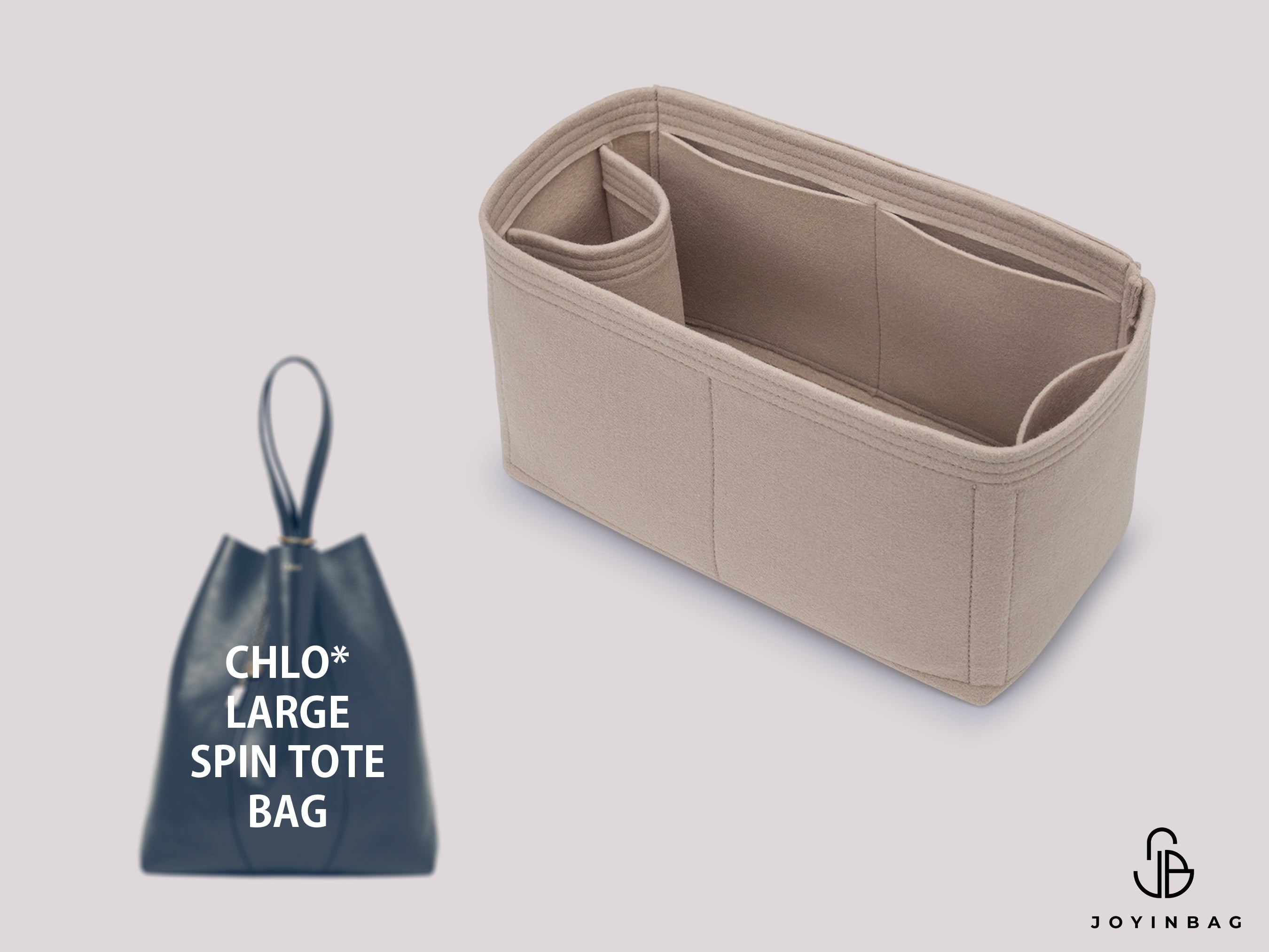Chlo. Large Spin Tote Bag Insert