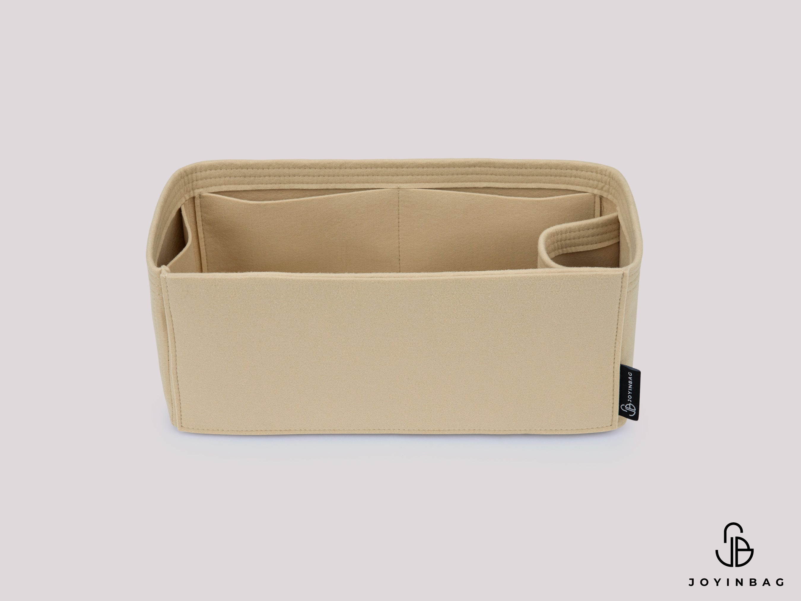 GG Emblem Large Tote Bag Organizer – Custom Insert with Inside & External Pockets