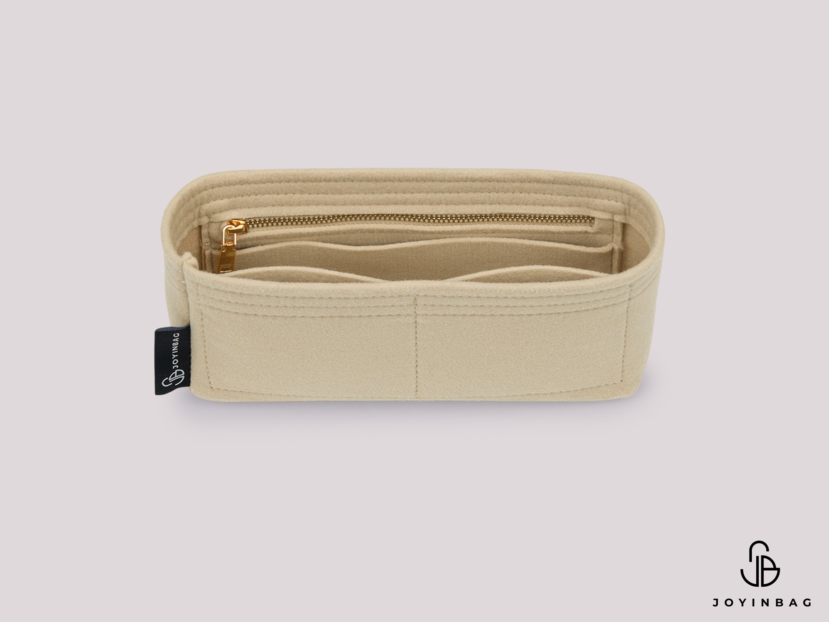 Custom Size Custom Bag Organizer – 3 Pockets + Zippered Pocket