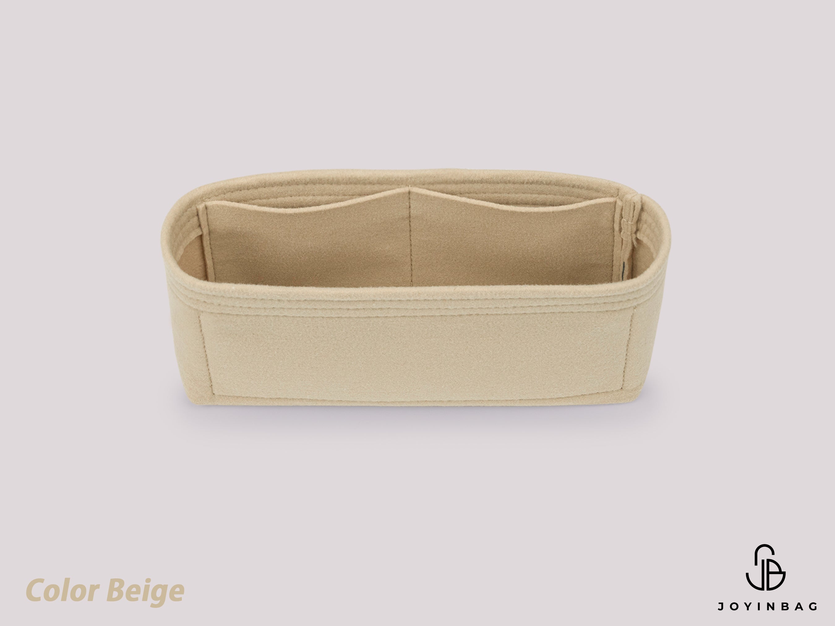 Custom Size Custom Bag Organizer – 3 Pockets + Zippered Pocket