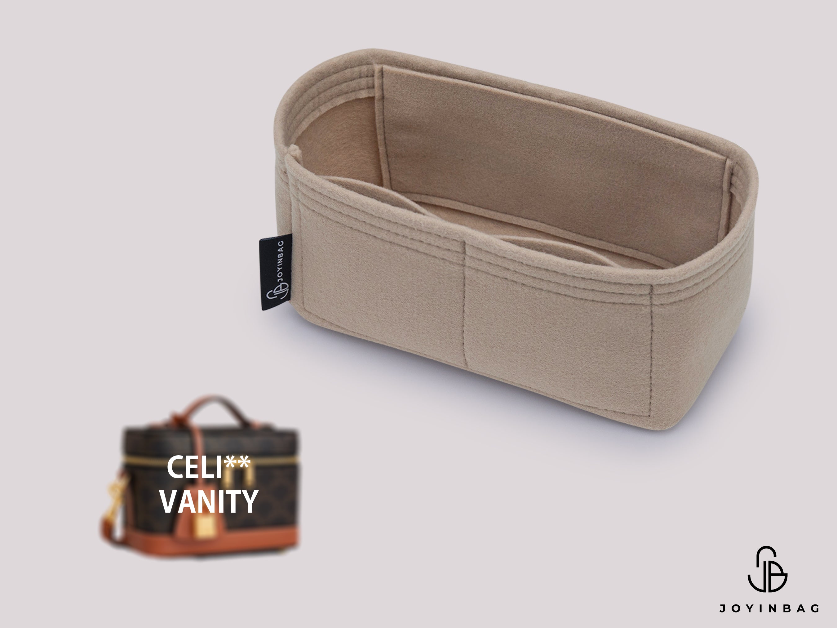 Cel. Vanity Bag Insert