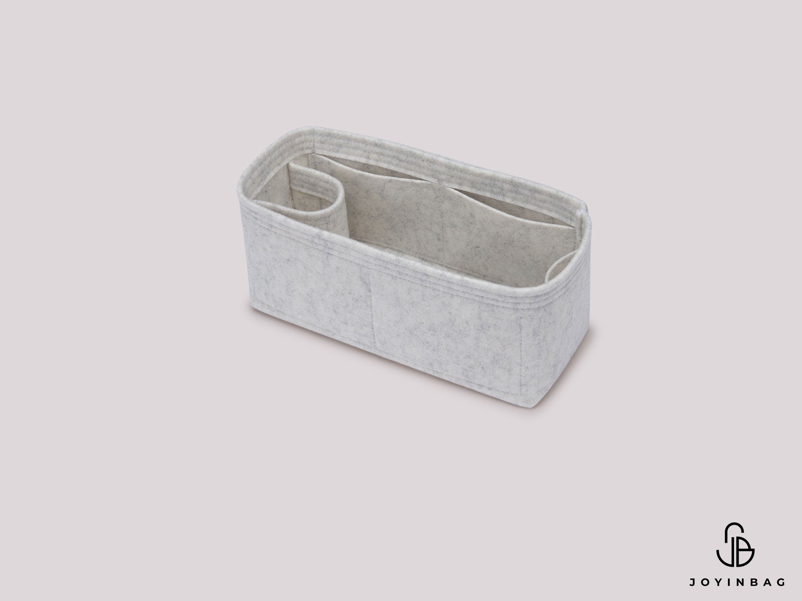 Coach Small City Tote Organizer with Bottle Holder and Structured Felt Insert