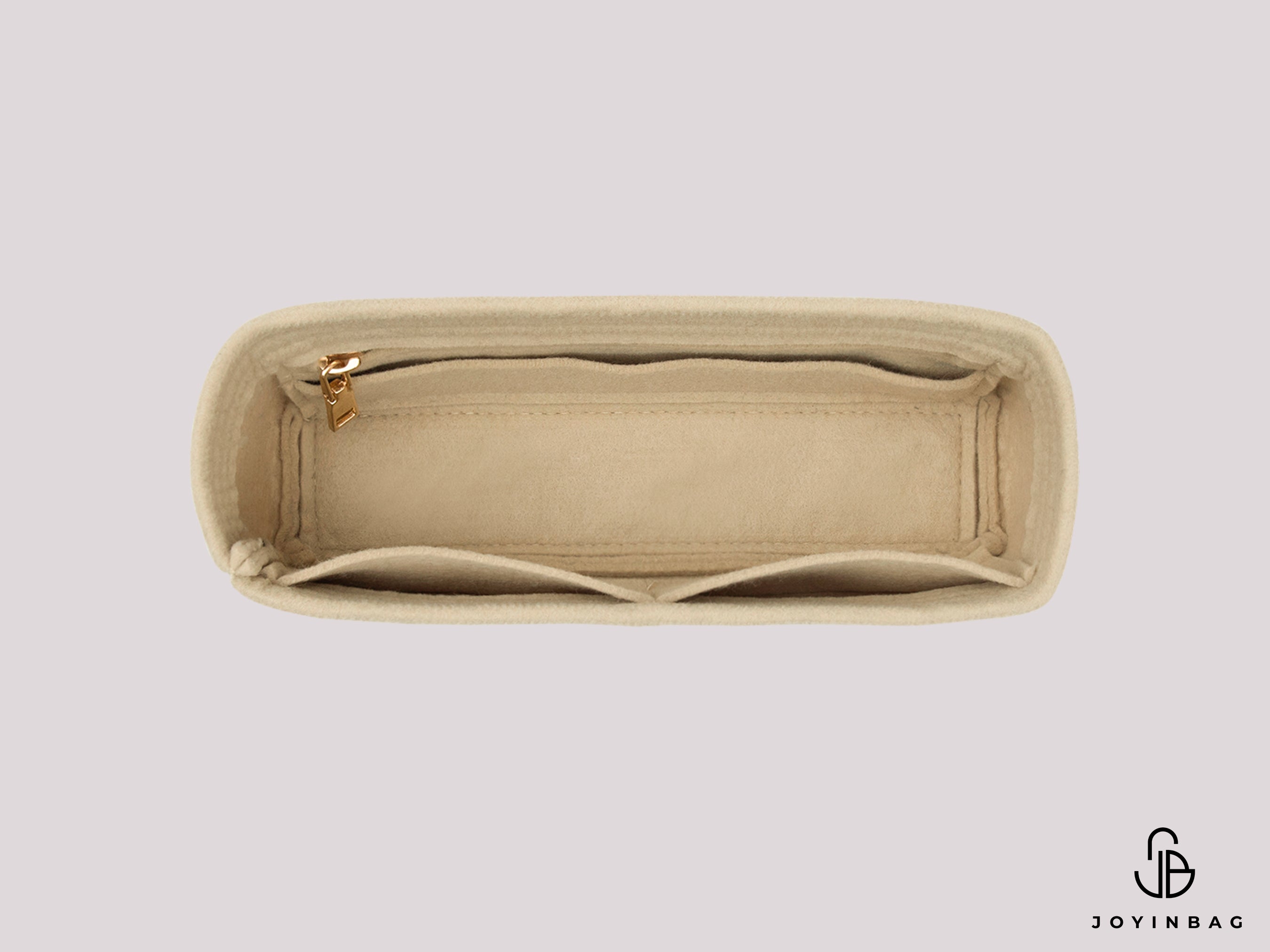 Custom Size Custom Bag Organizer – 3 Pockets + Zippered Pocket