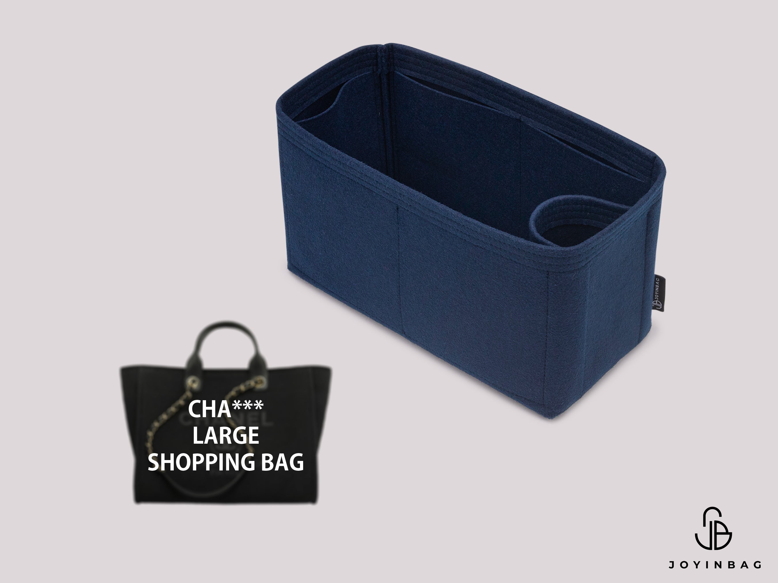 Cha. Large Shopping (Style A67001) Bag Insert