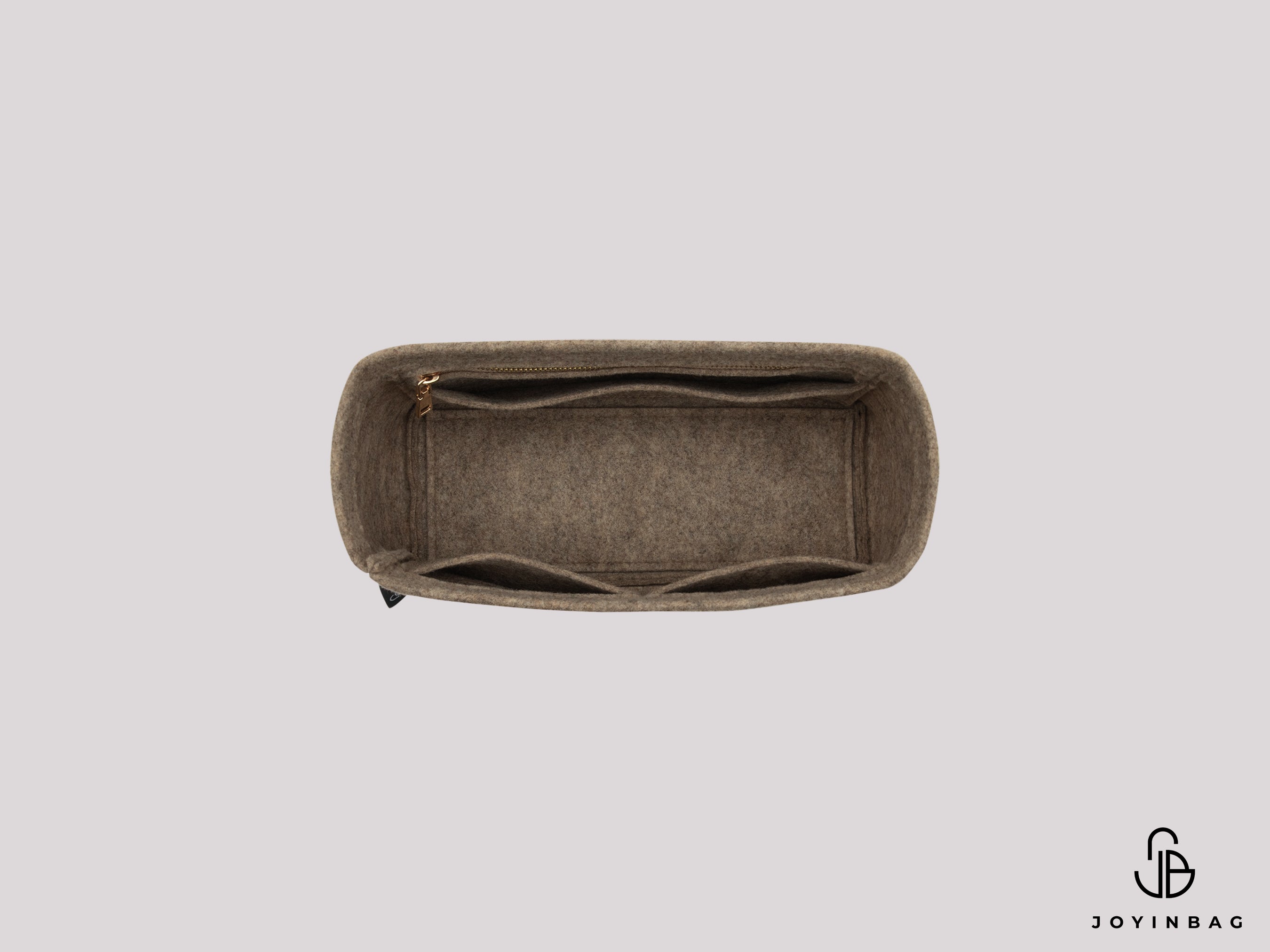 Mulberry Micro Zipped Bayswater Bag Organizer – Felt Insert with Interior Pockets