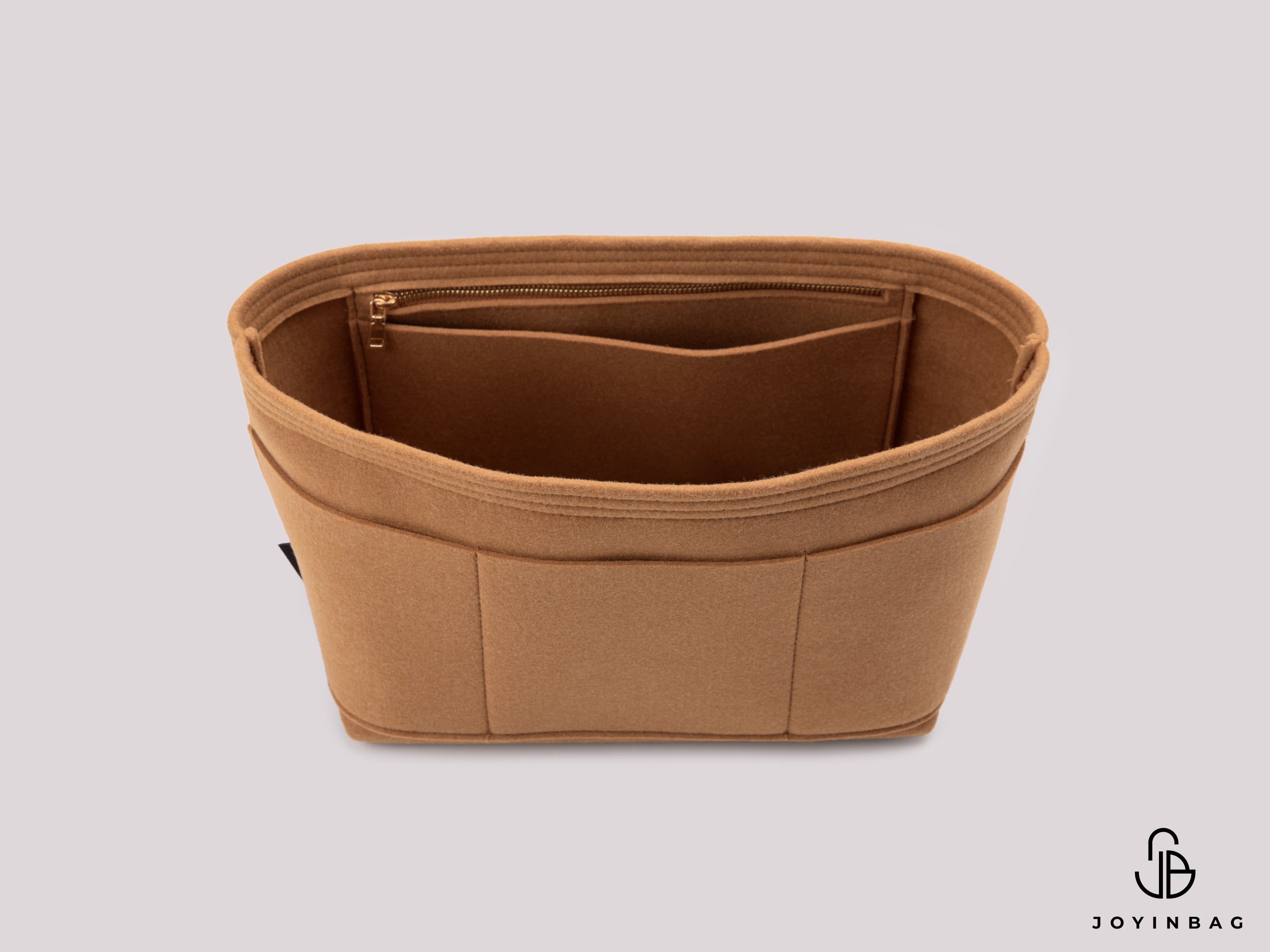 Saint Laurent North South Organizer – 5 Inside Pockets, Zippered & 3 External Pockets