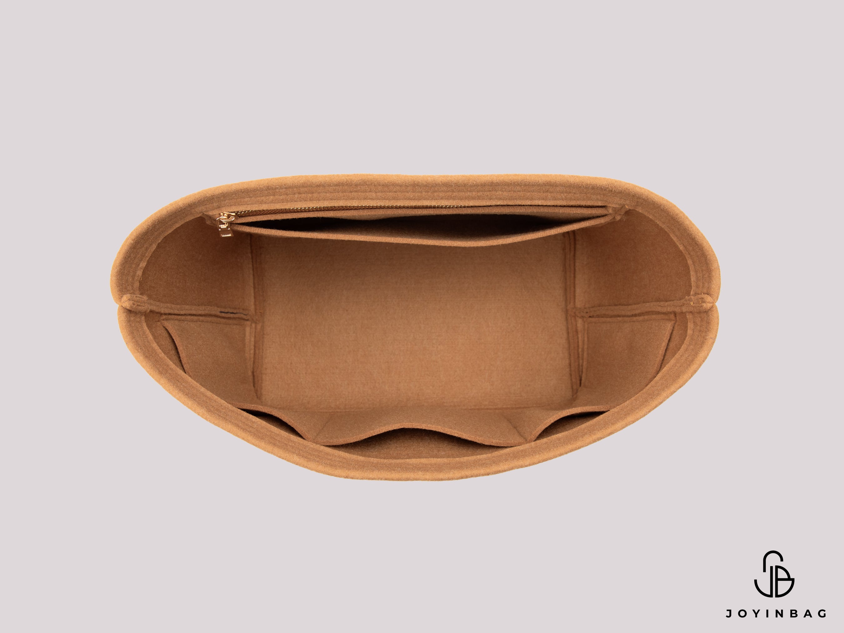 Saint Laurent North South Organizer – 5 Inside Pockets, Zippered & 3 External Pockets