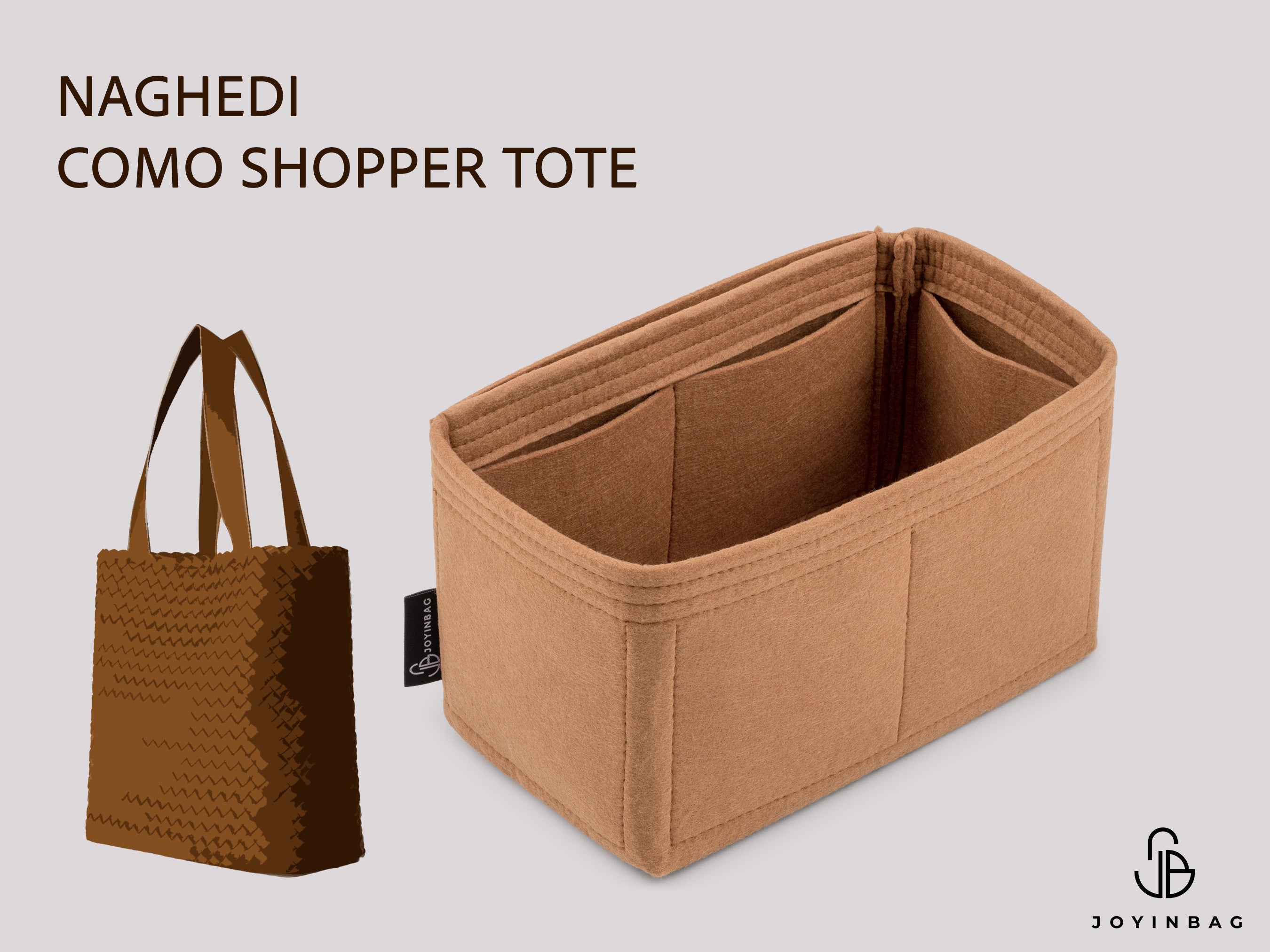 The Naghedi Como Shopper Tote Bag Insert