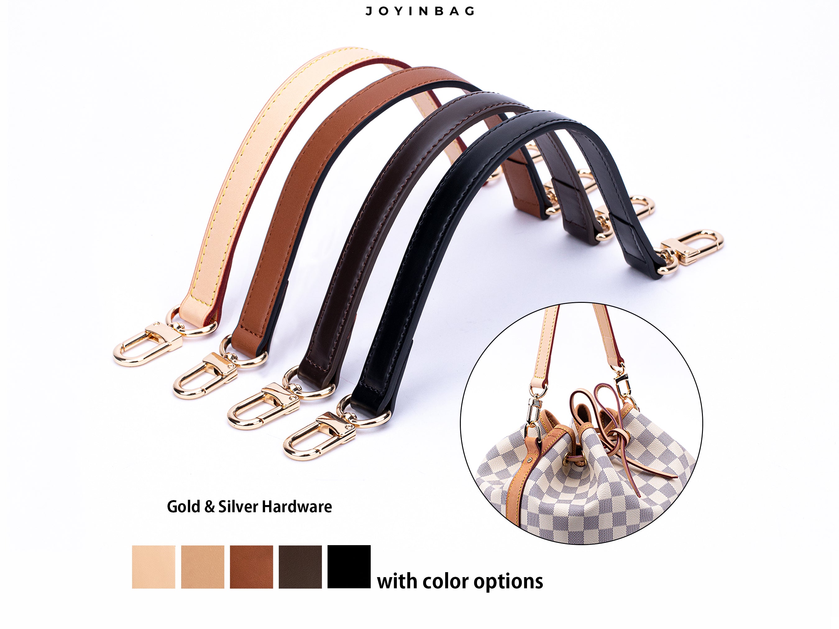 Top Handle Shoulder Strap – Premium Leather Bag Strap for Handbags
