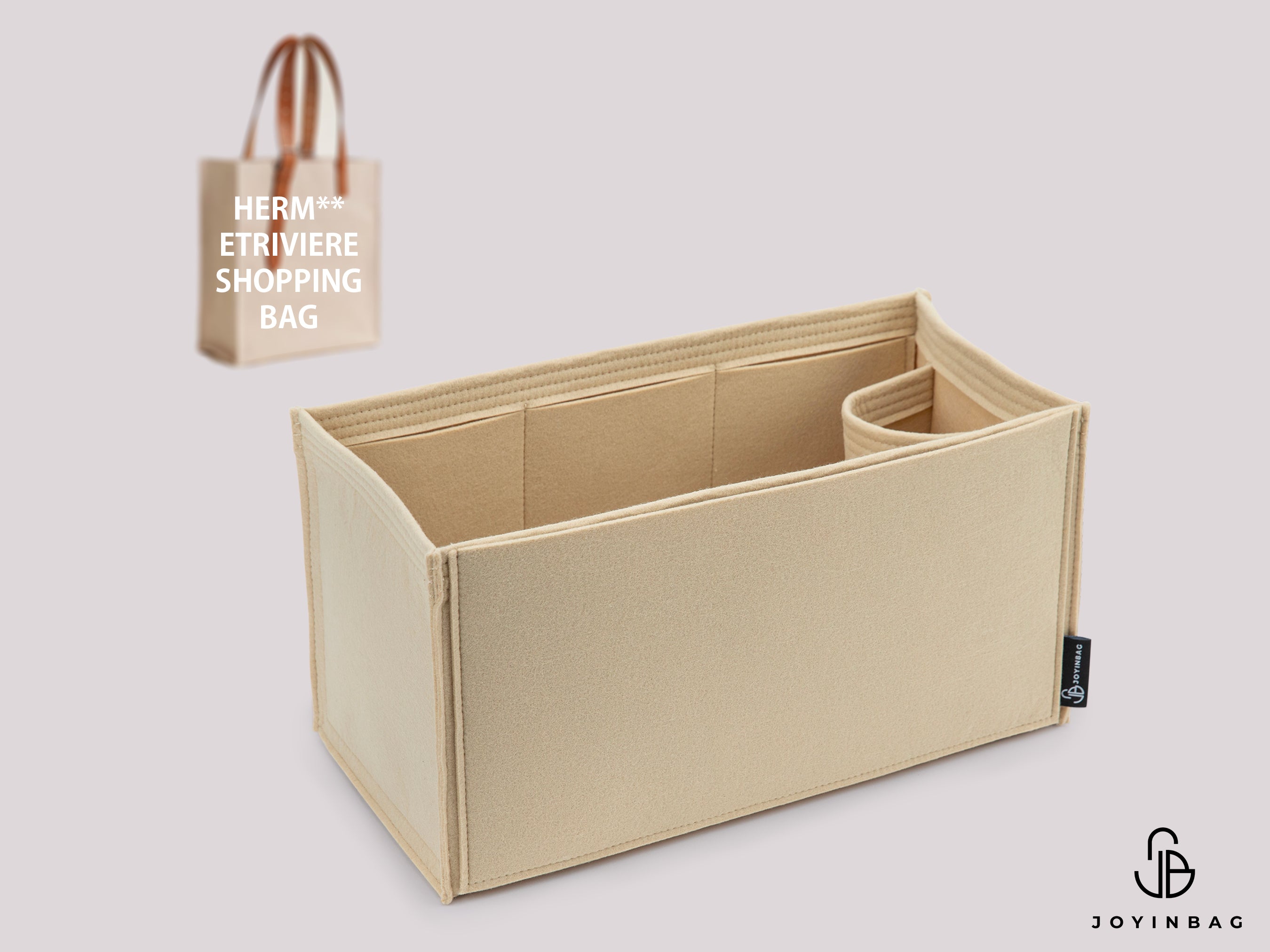 Herm. Etriviere Shopping Bag Insert