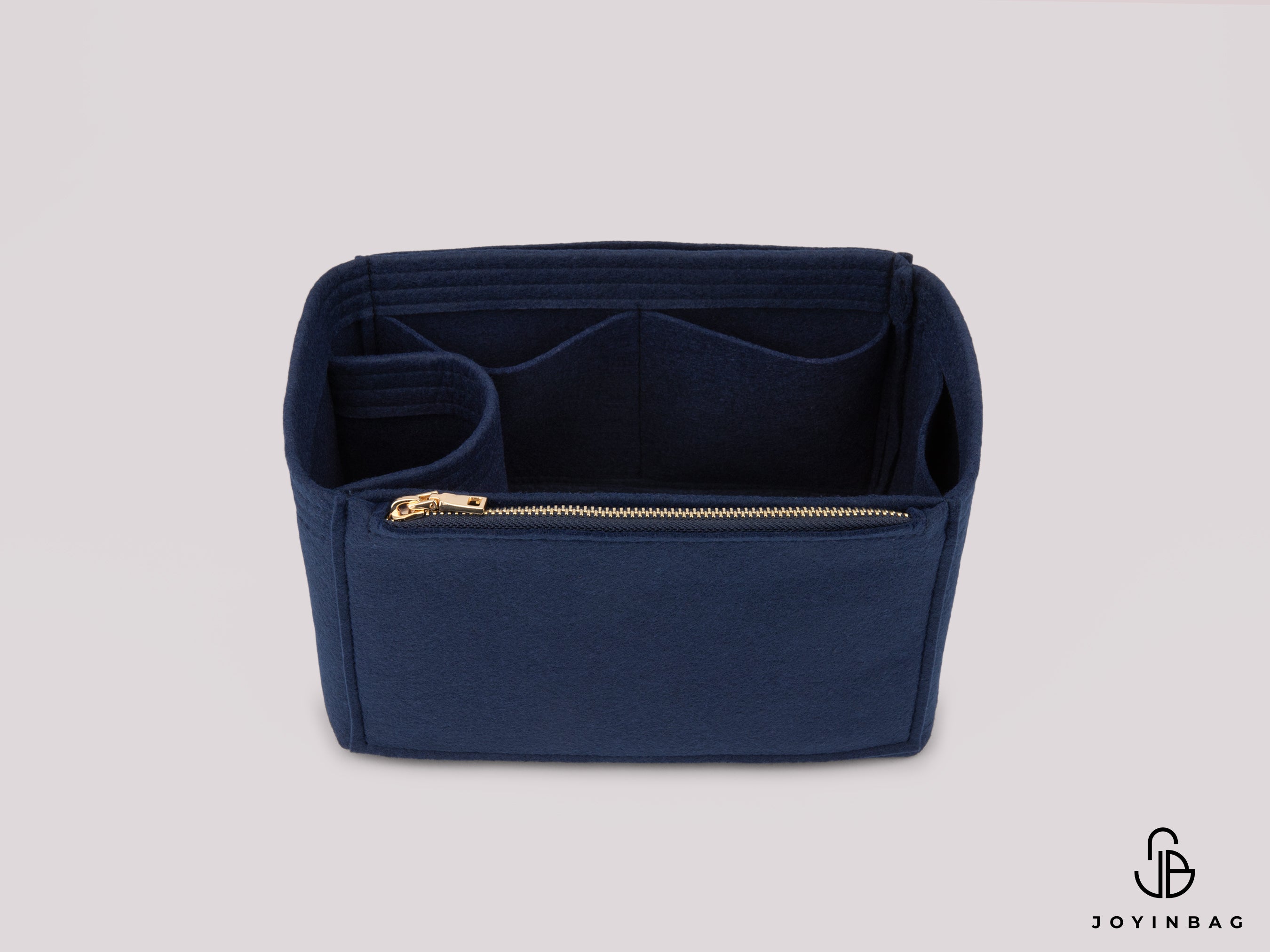 Mulberry Mini Bayswater Tote Insert – 2mm & 3mm Felt, 36 Colors, Secure Zipper Options