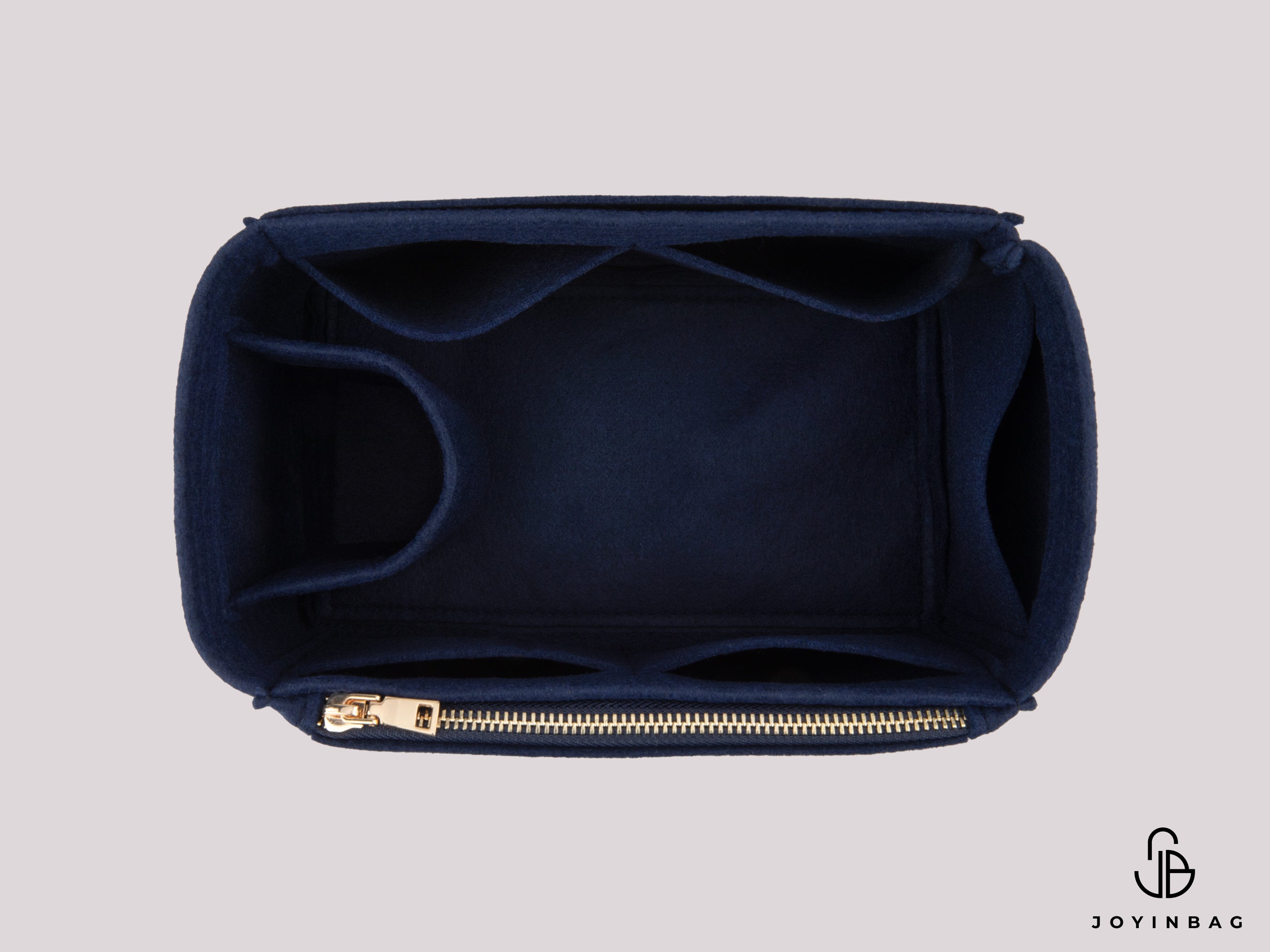 Mulberry Mini Bayswater Tote Insert – 2mm & 3mm Felt, 36 Colors, Secure Zipper Options