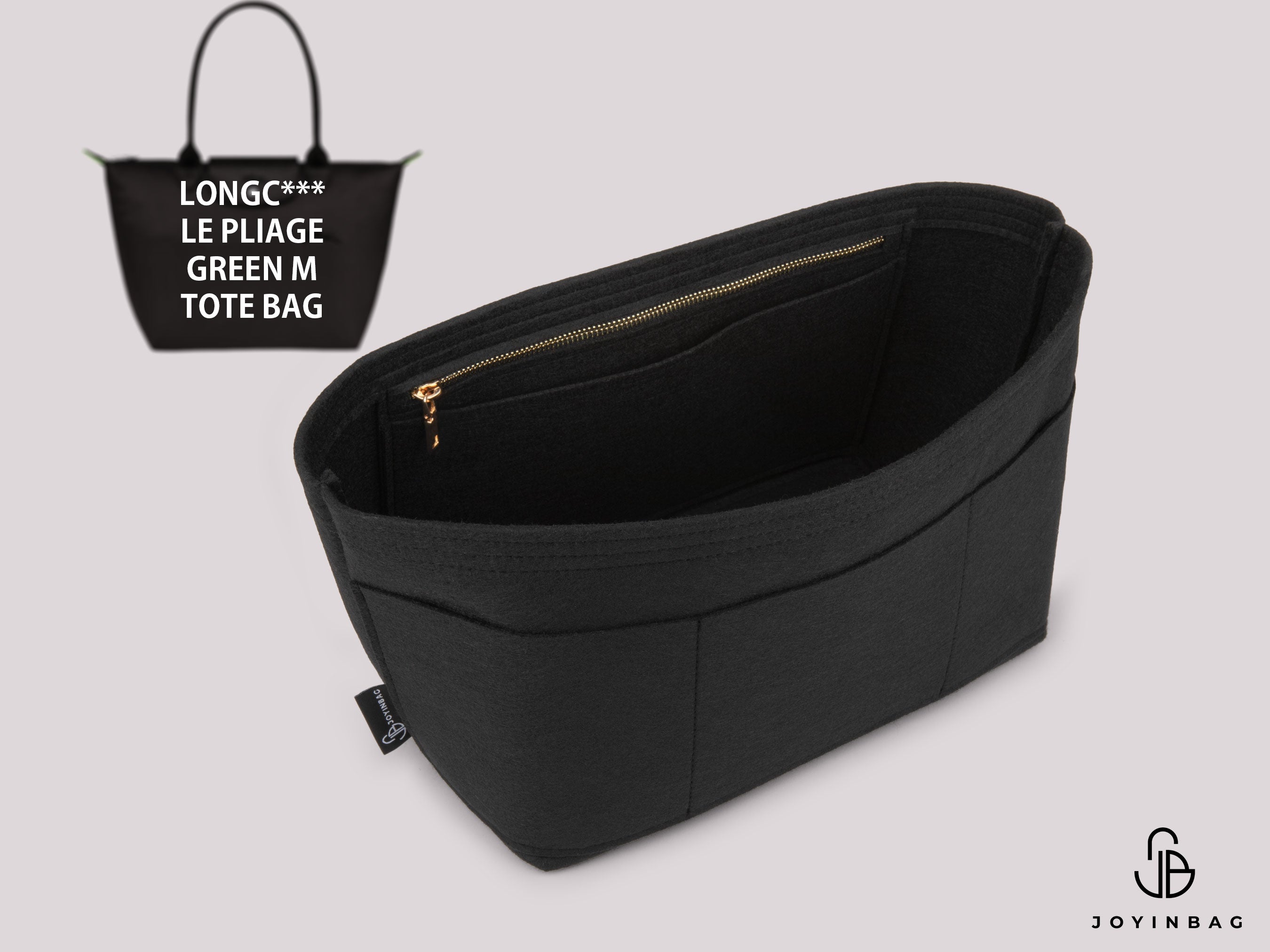 Longch. Le Pliage Green M Tote Bag Insert