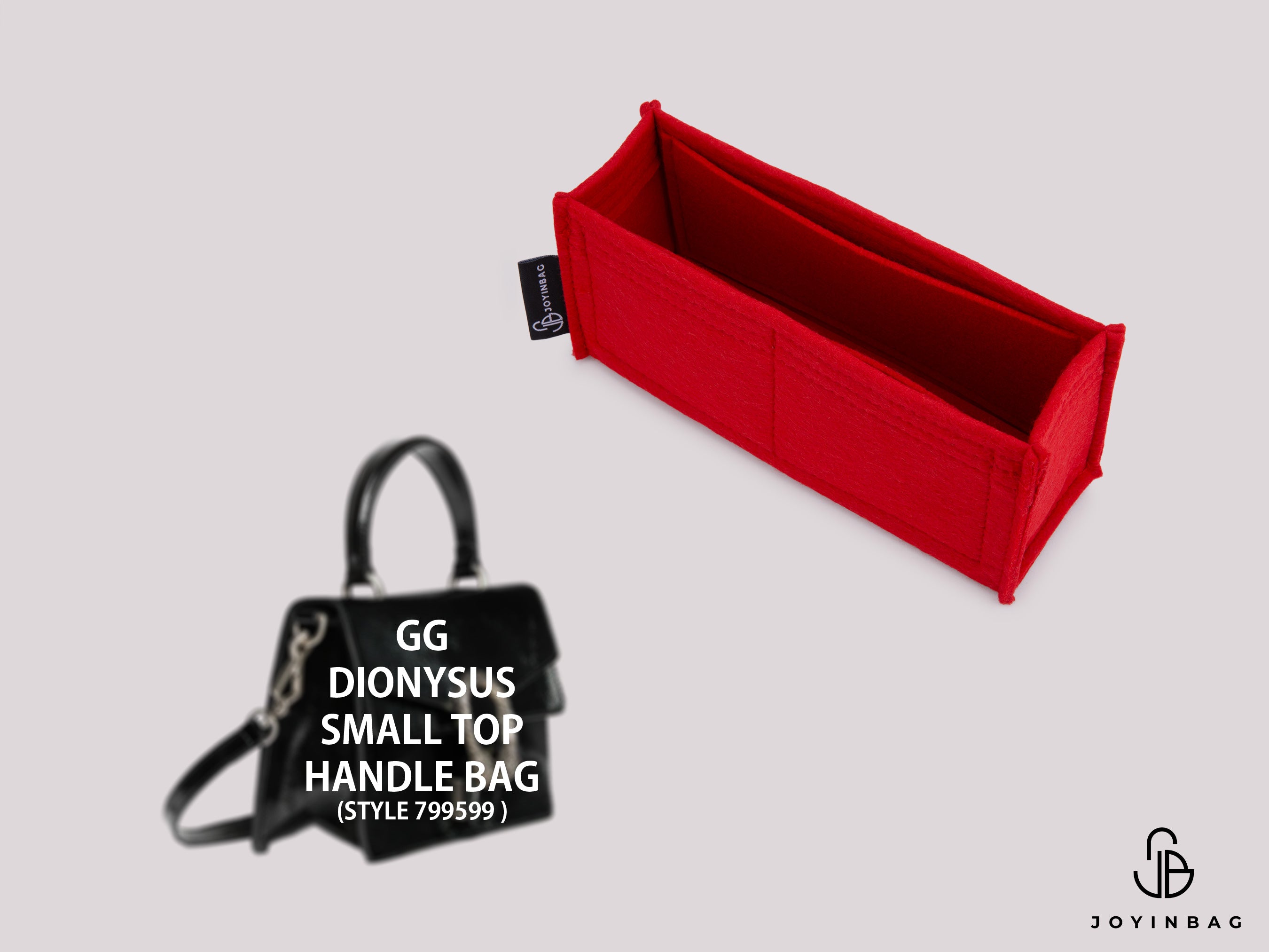 GG Dionysus Small Top Handle (Style 799599) Bag Insert