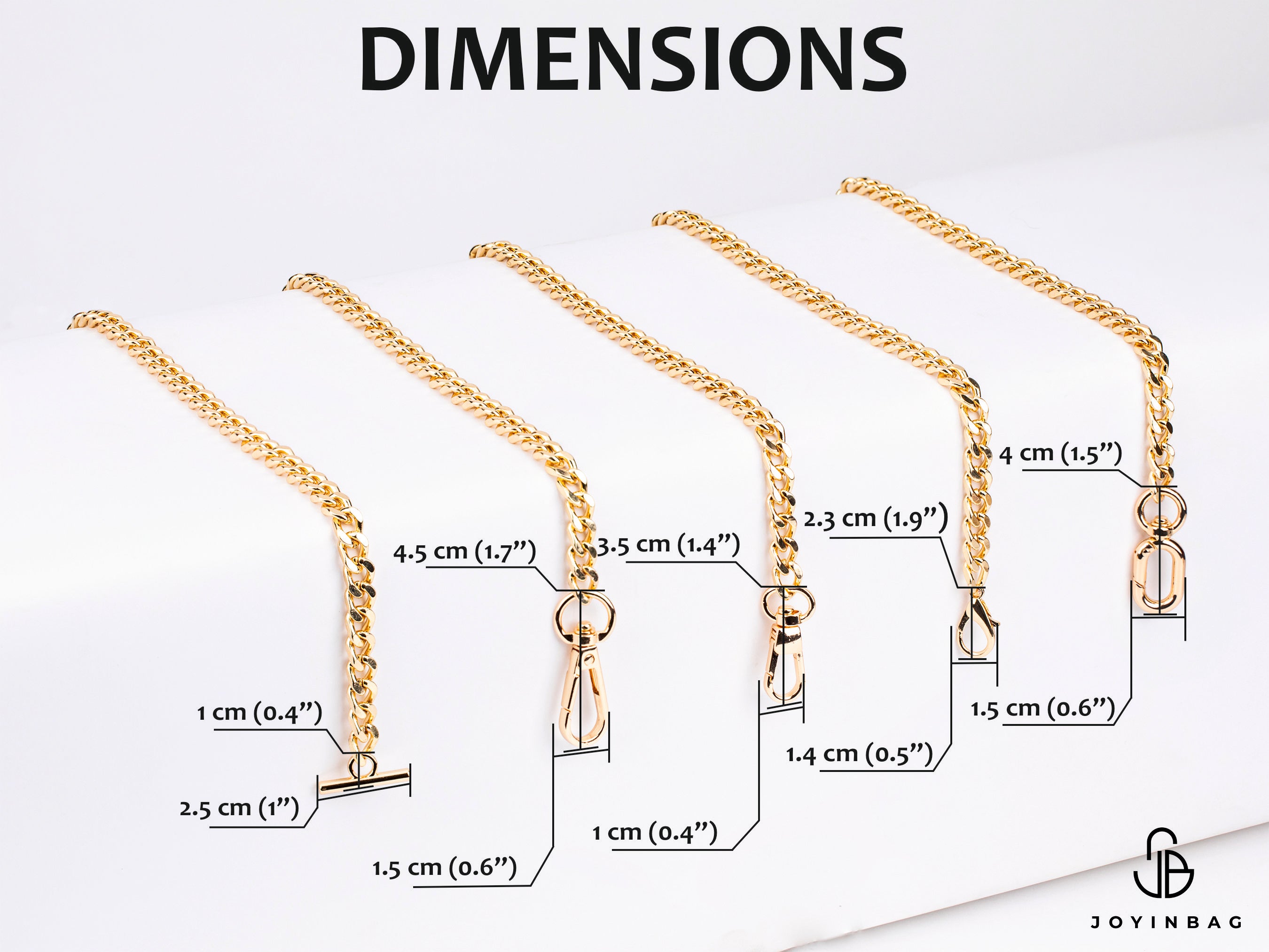 Replacement Metal Purse Chain for Purse