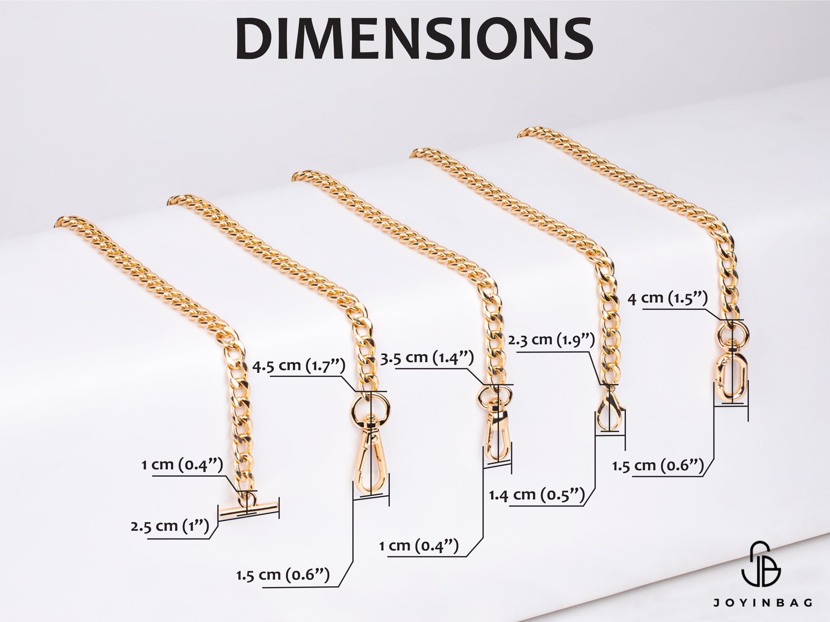 Replacement Metal Purse Chain for Purse