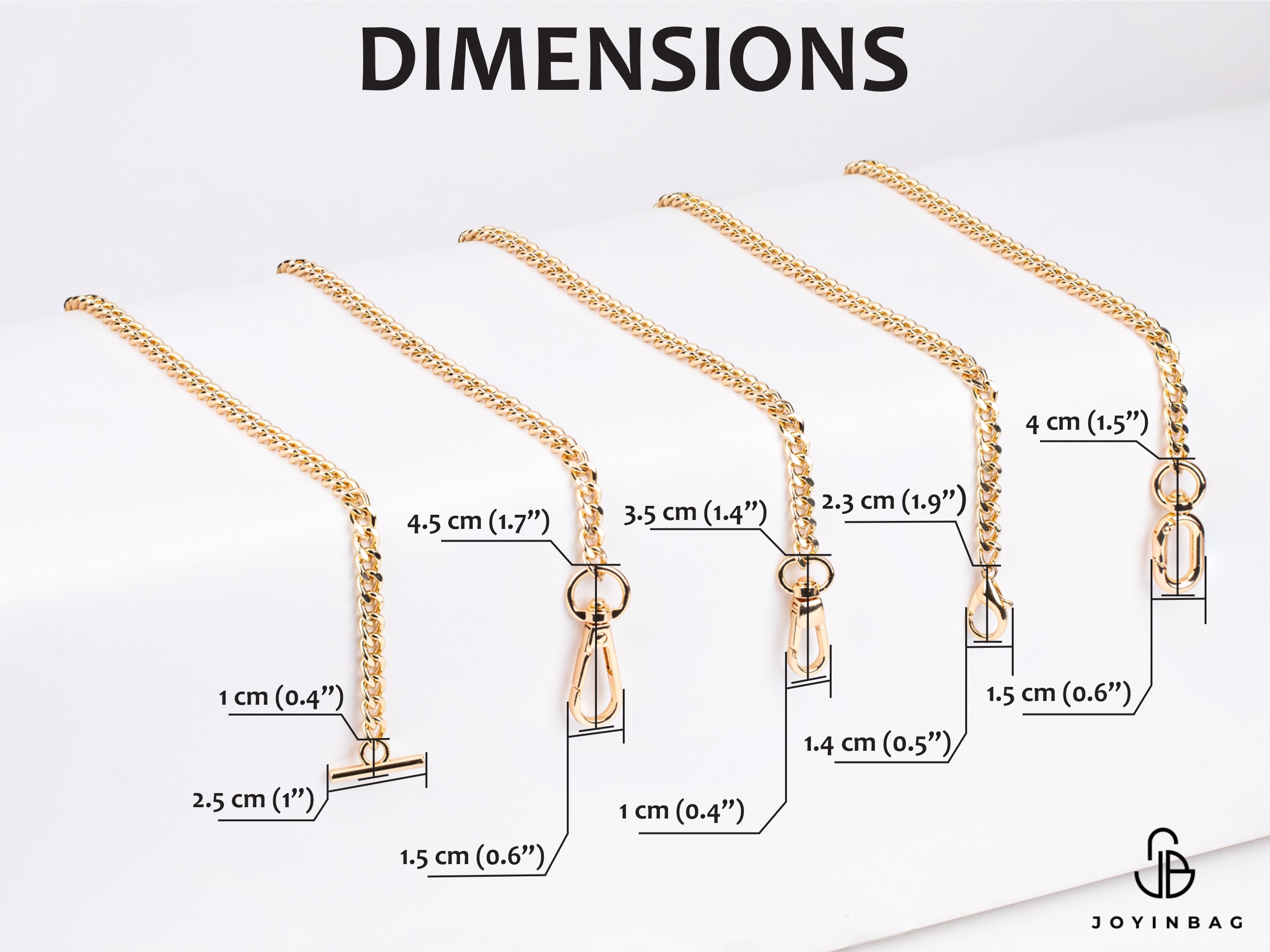 Replacement Metal Purse Chain for Purse