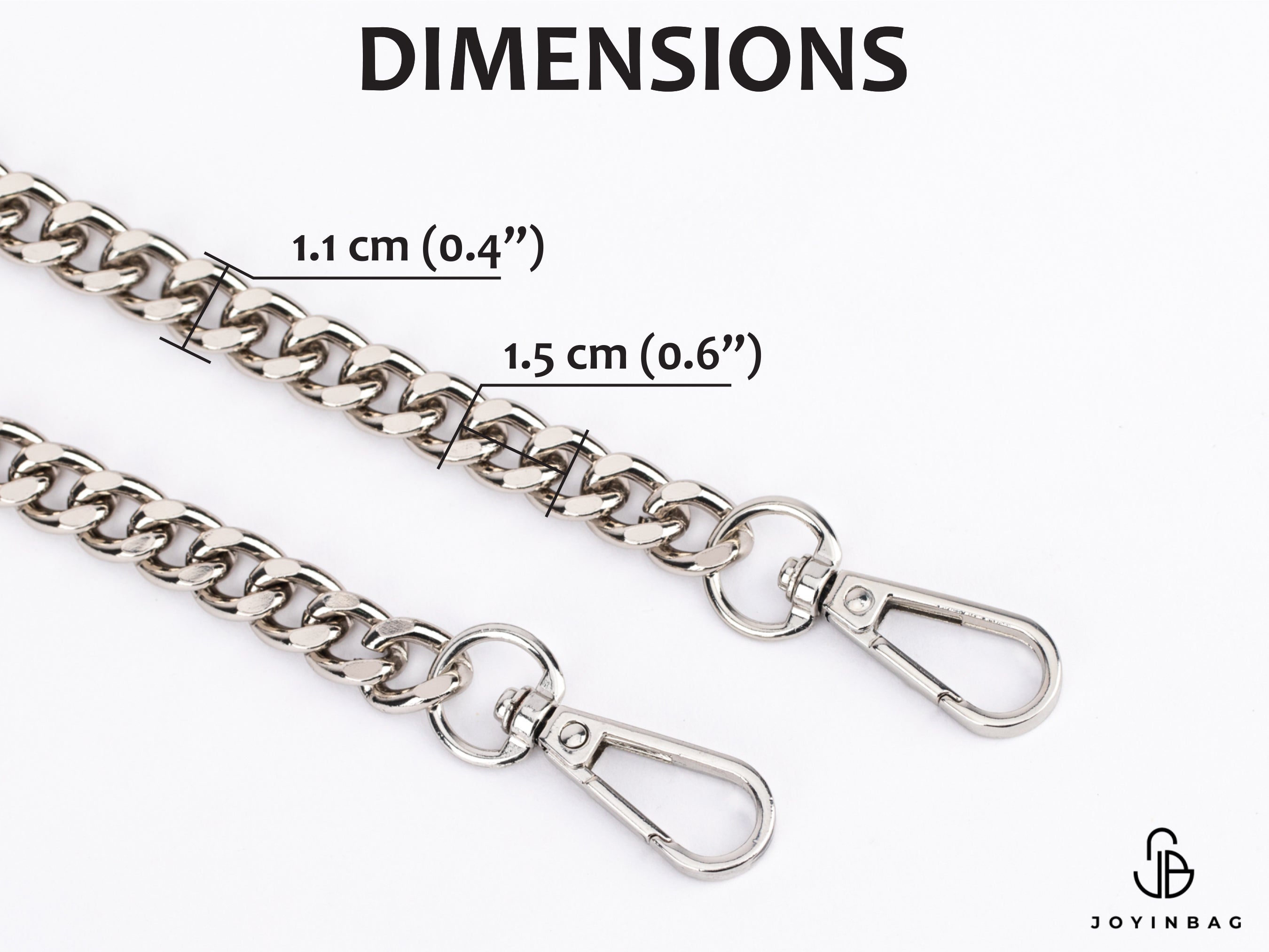 Clutch Chain Strap – Elegant and Lightweight Metal Bag Chain for Clutches