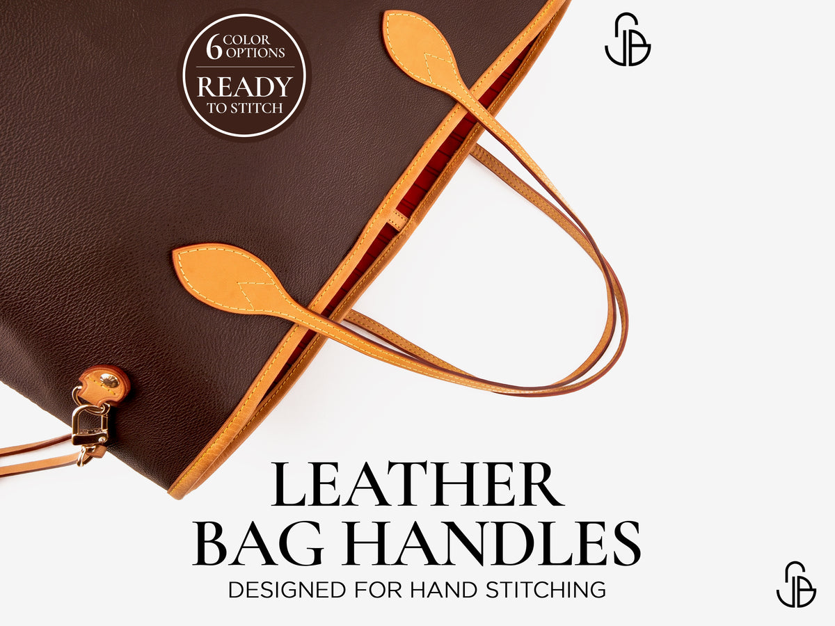 Neverfull Replacement Straps and Handles – Vachetta Leather DIY Repair Set