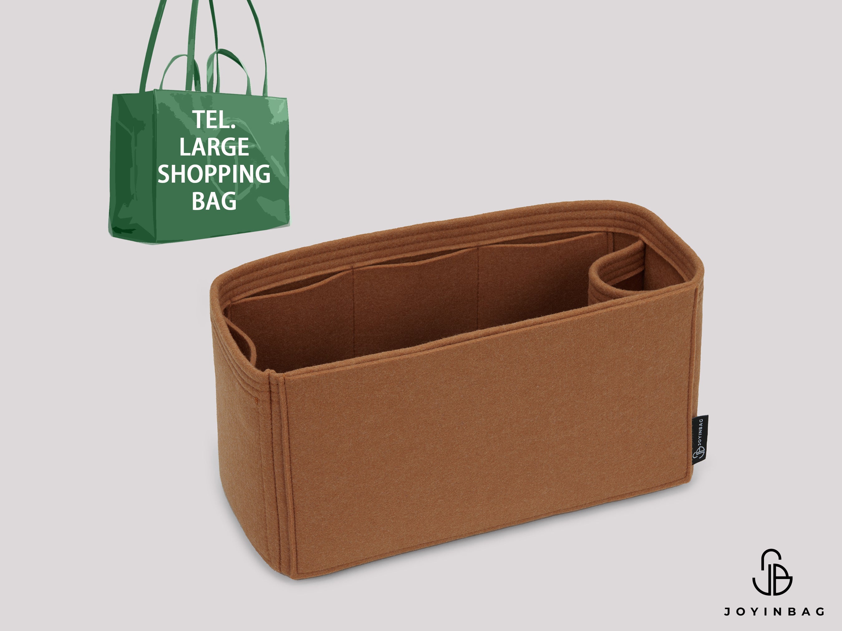 Telfar Large Shopping Bag Organizer – 2mm/3mm Felt