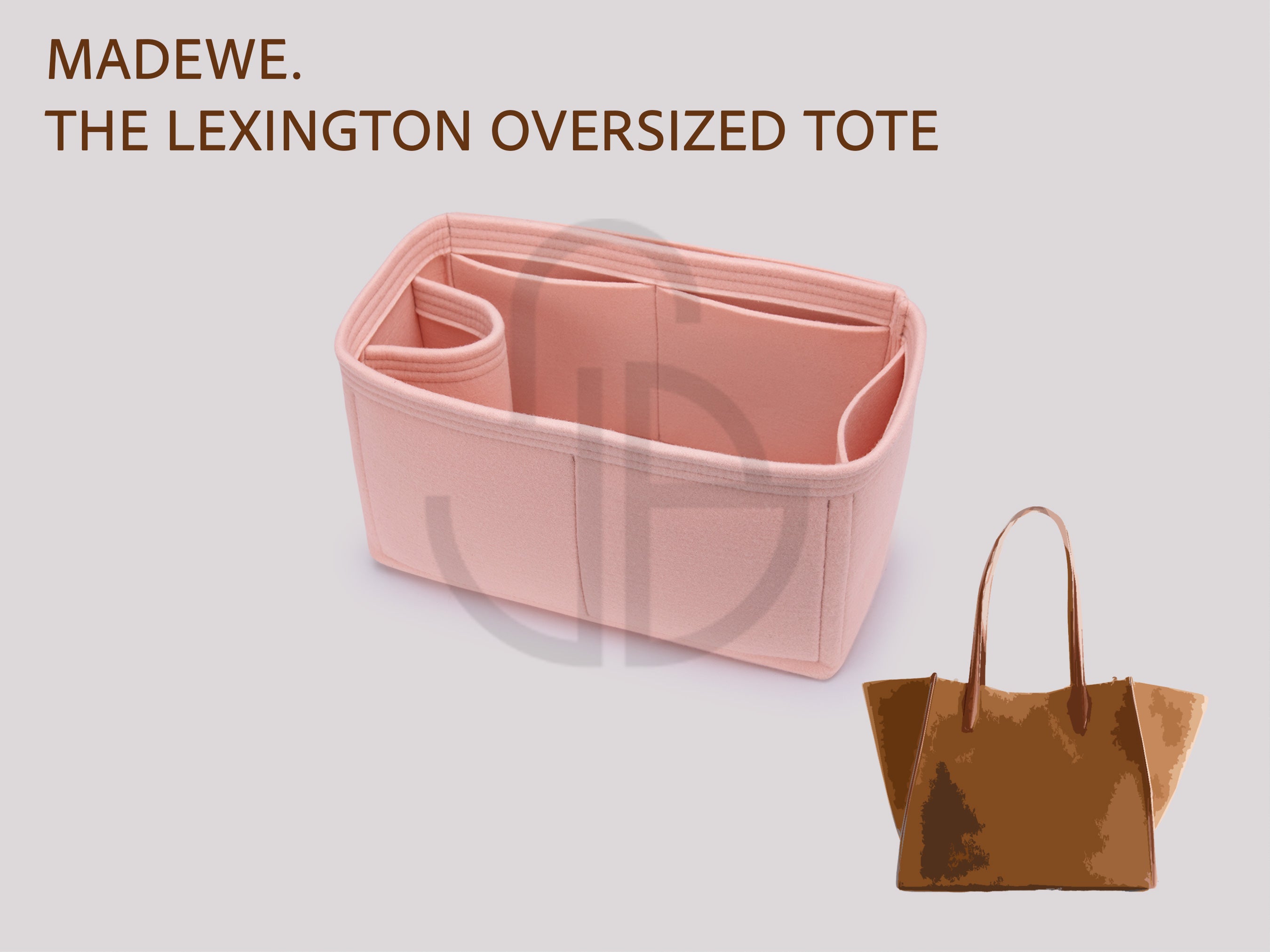 Madewell The Lexington Oversized Tote Bag Organizer
