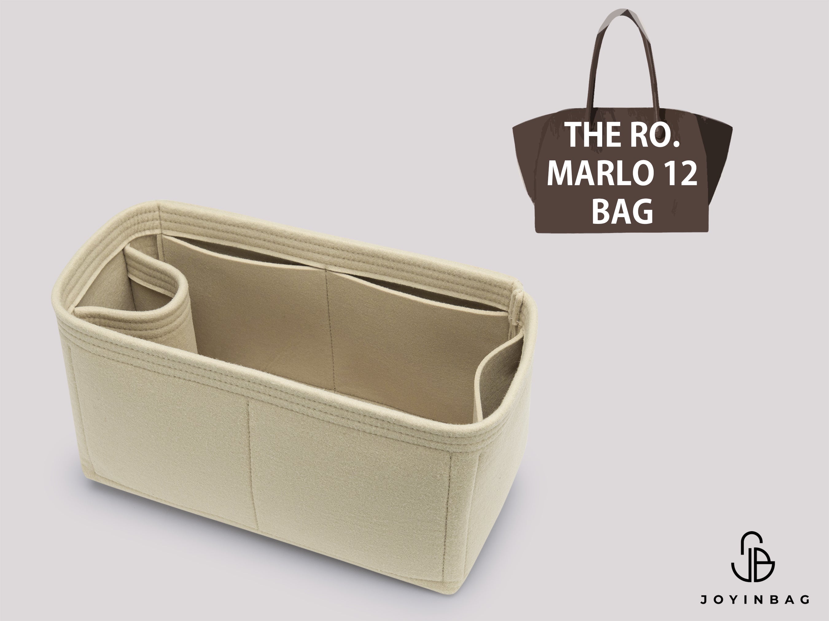 The Row Marlo 12 Bag Organizer – 2mm/3mm Felt Insert