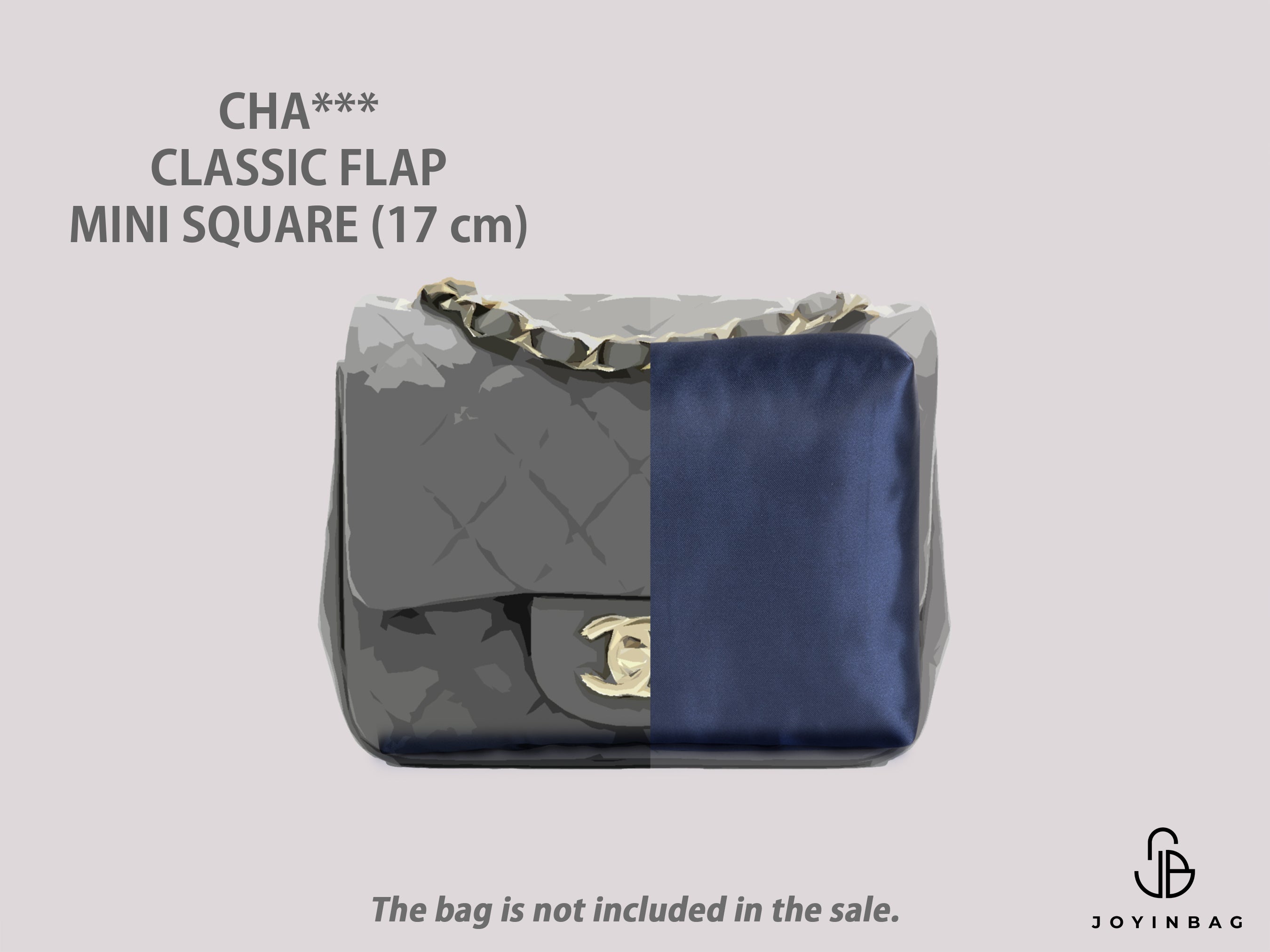 Cha. Classic Mini Square Flap (Style A35200) Bag Pillow