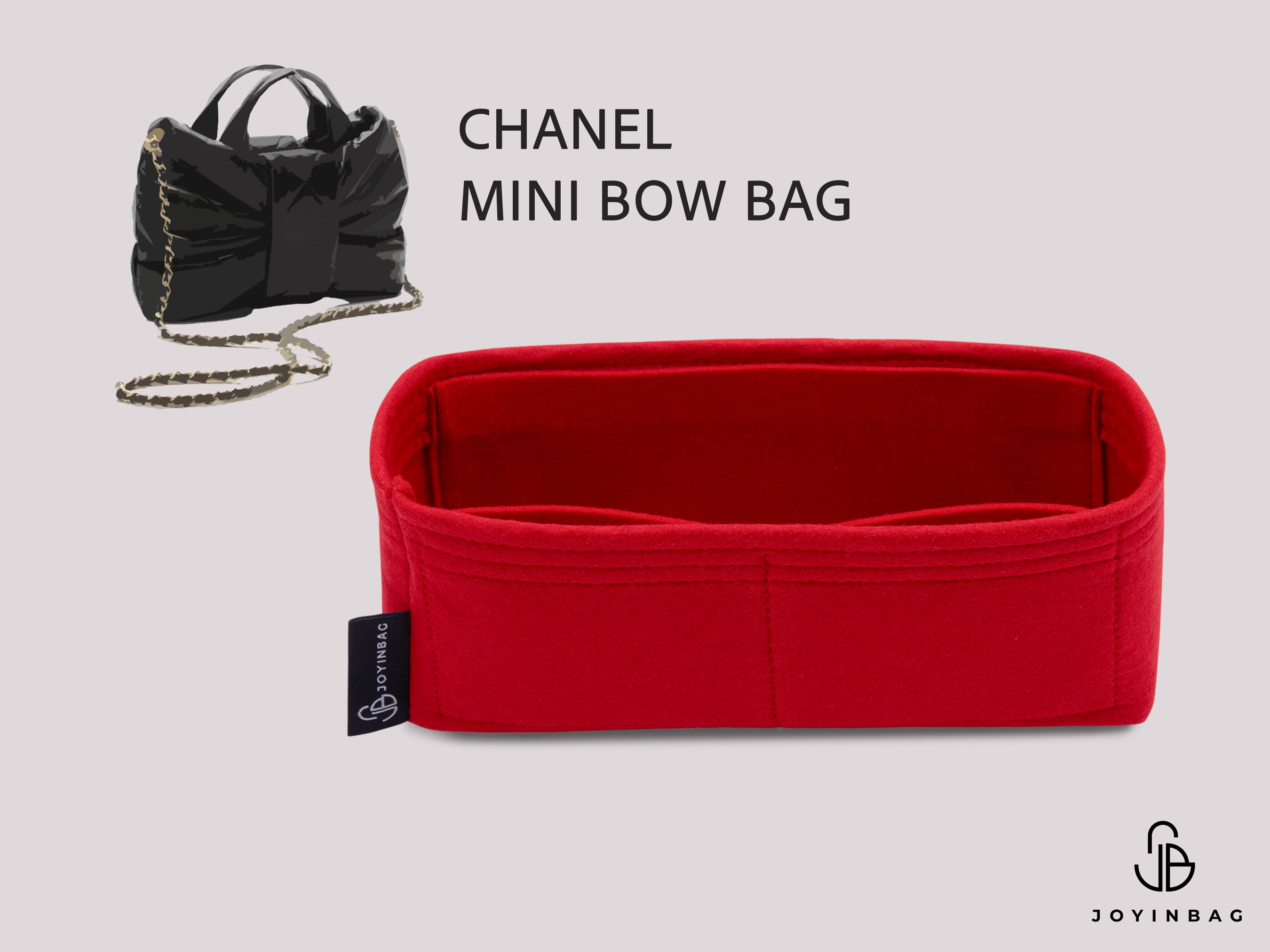 Chanel Mini Bow Bag Organizer