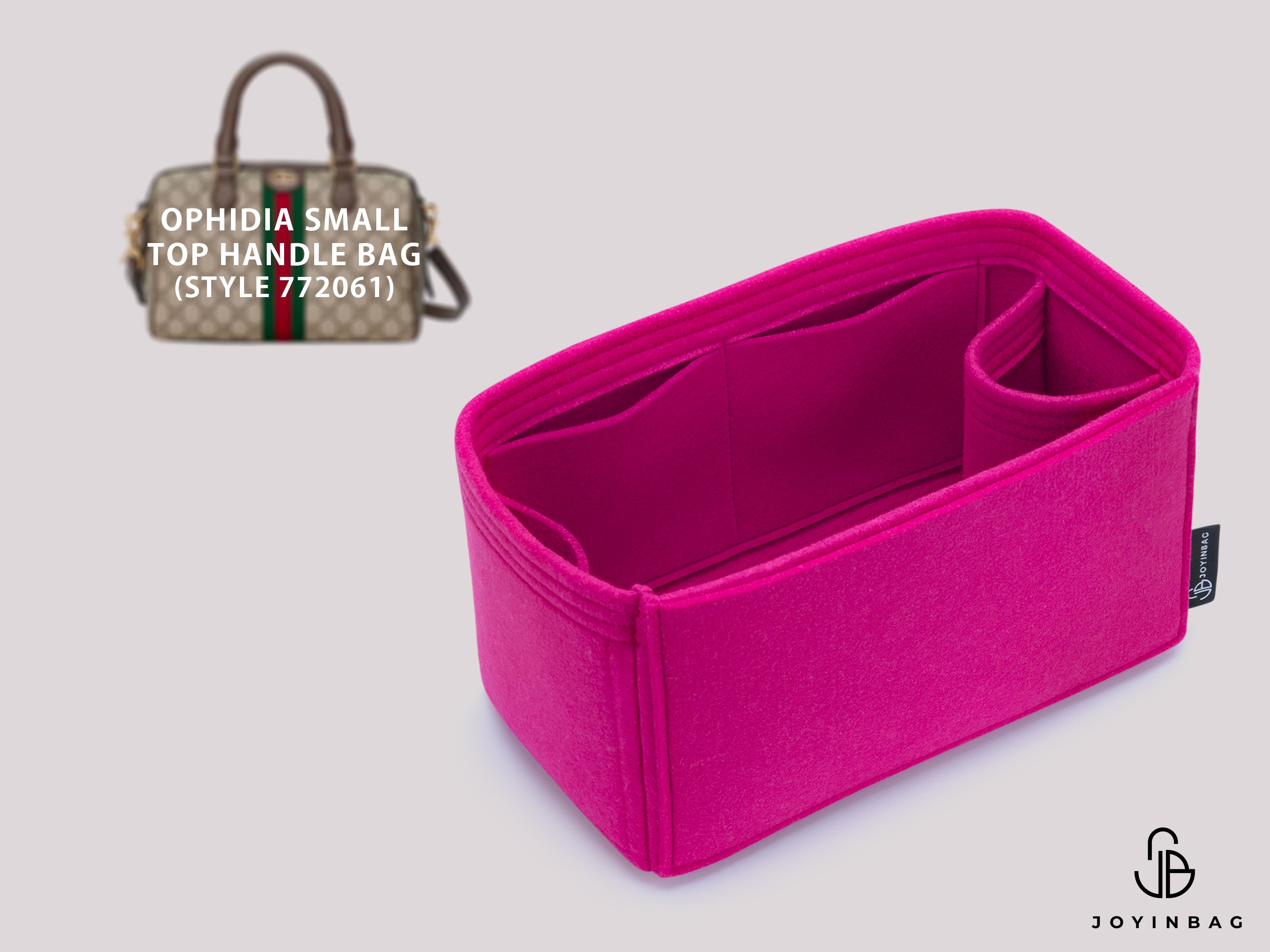 GG Ophidia Small Top Handle Bag (Style 772061) Insert