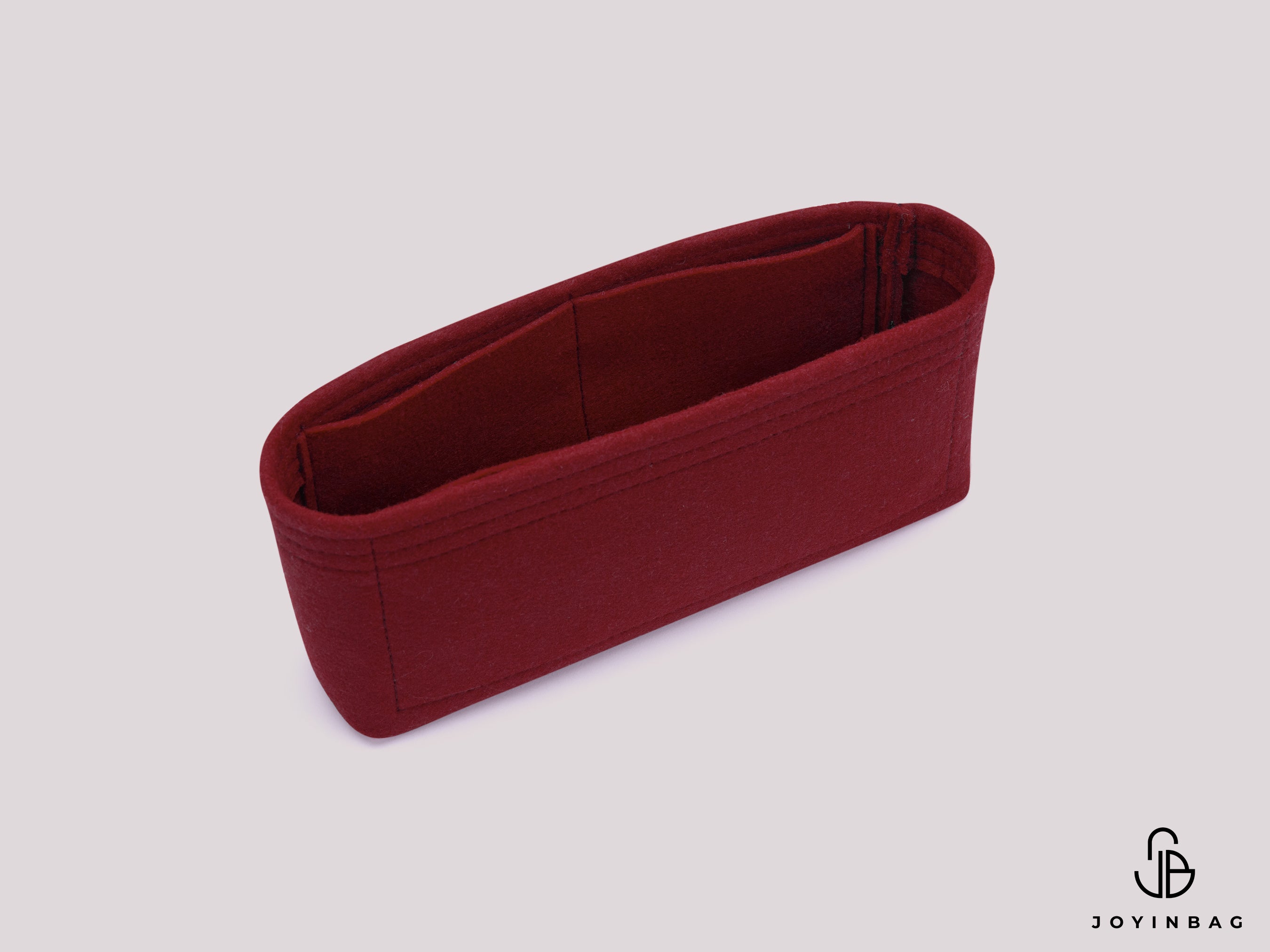 AS6116 Large Flap Bag Organizer Insert – Felt Purse Organizer with 3 Inner Pockets, 36 Colors, 2 mm Felt