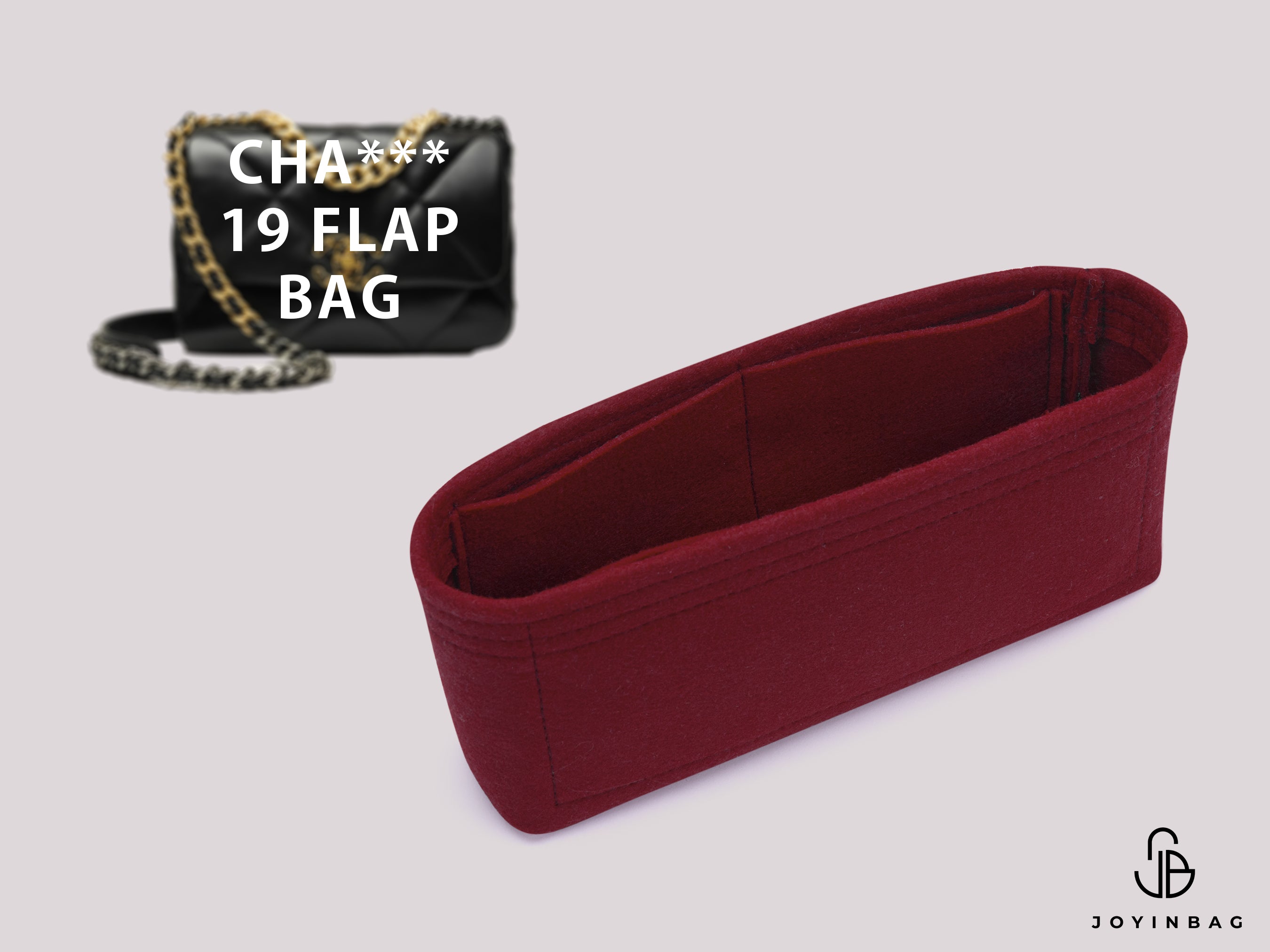 Chanel 19 Flap Bag (AS1160) Purse Organizer Insert – Custom Liner