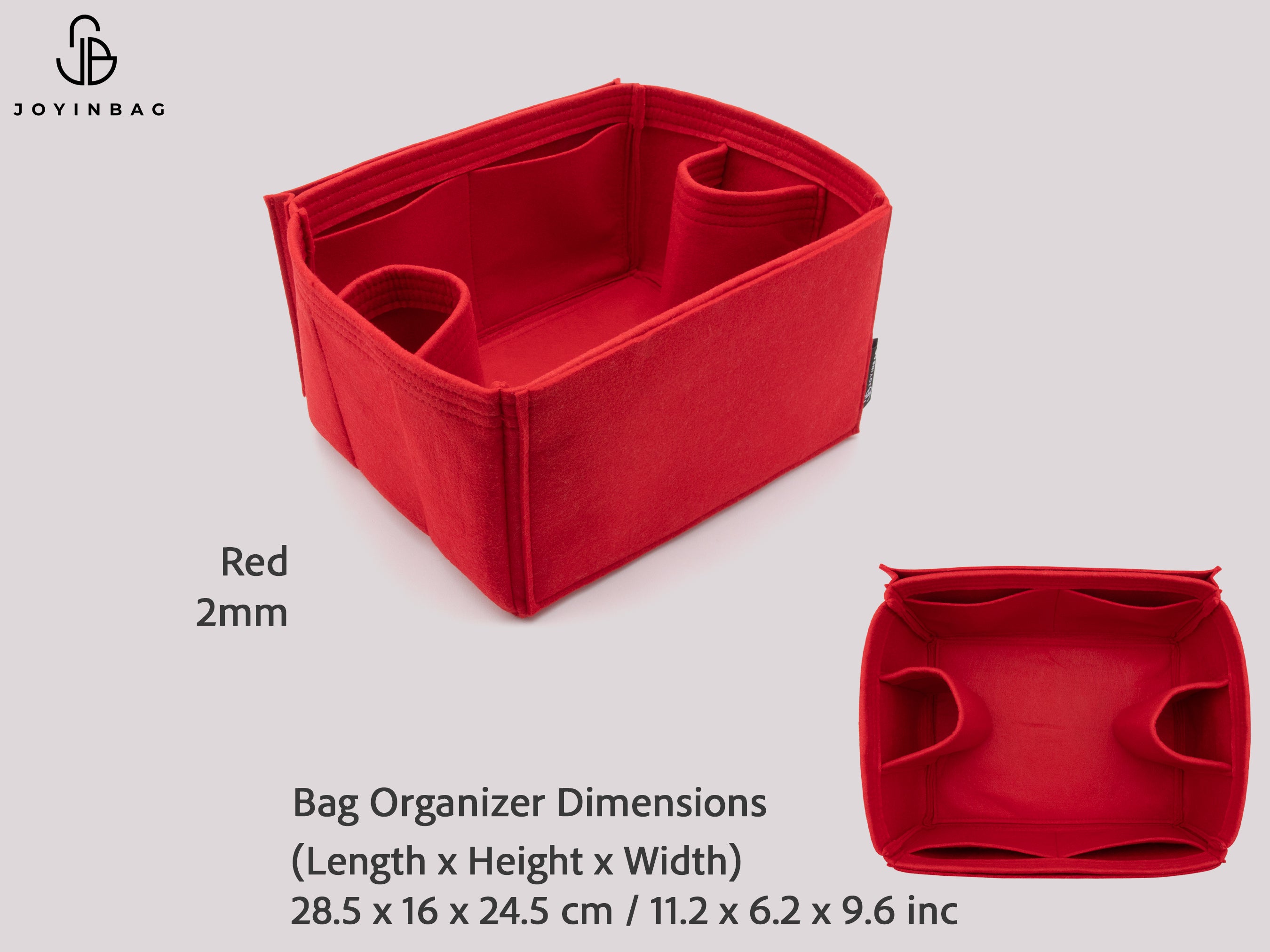 Clearance Bag Organizer Insert by Size Felt Purse Insert Multi Model
