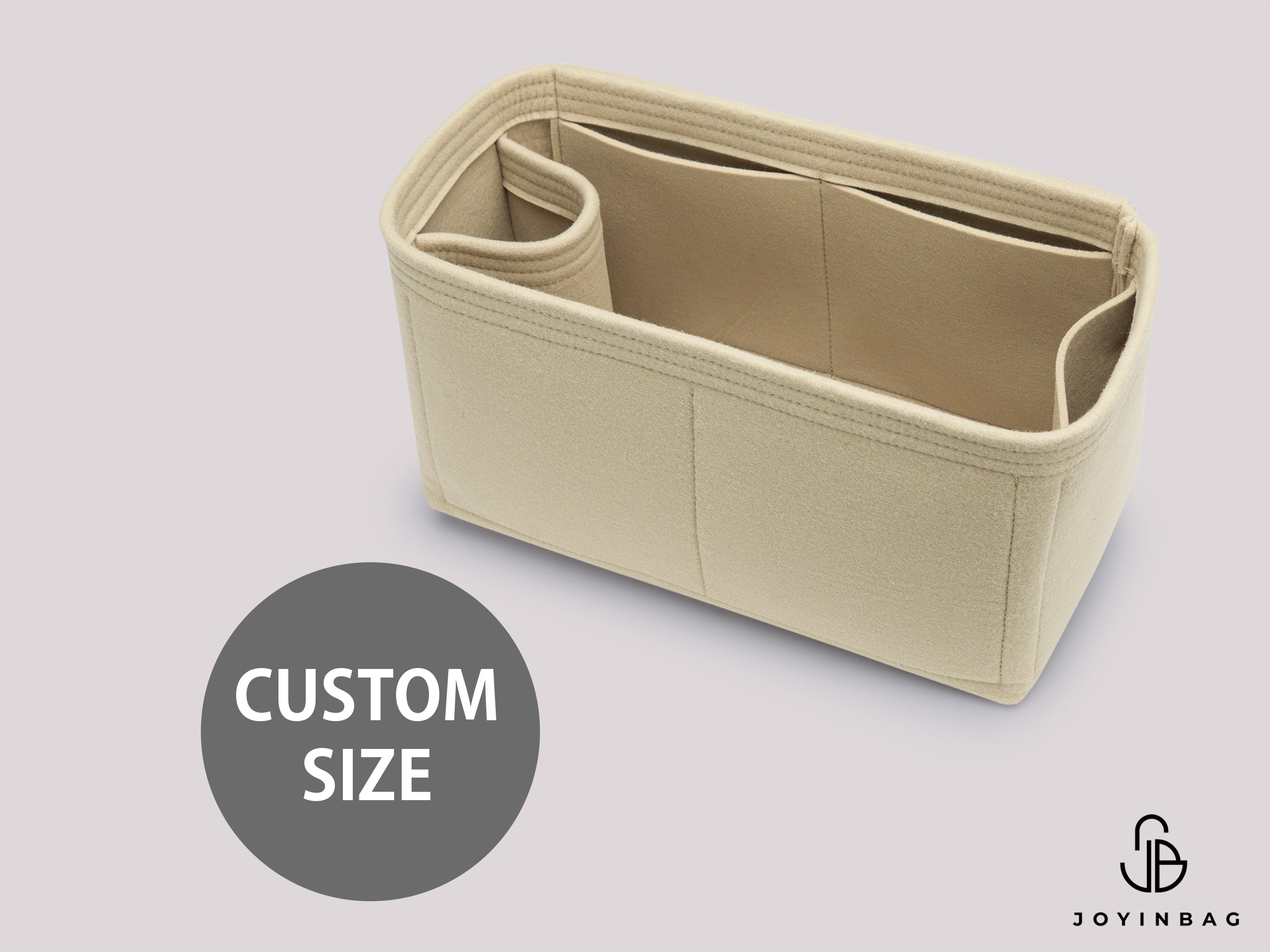 Custom Size Bag Organizer with Bottle Holder & Pockets – Made to Fit