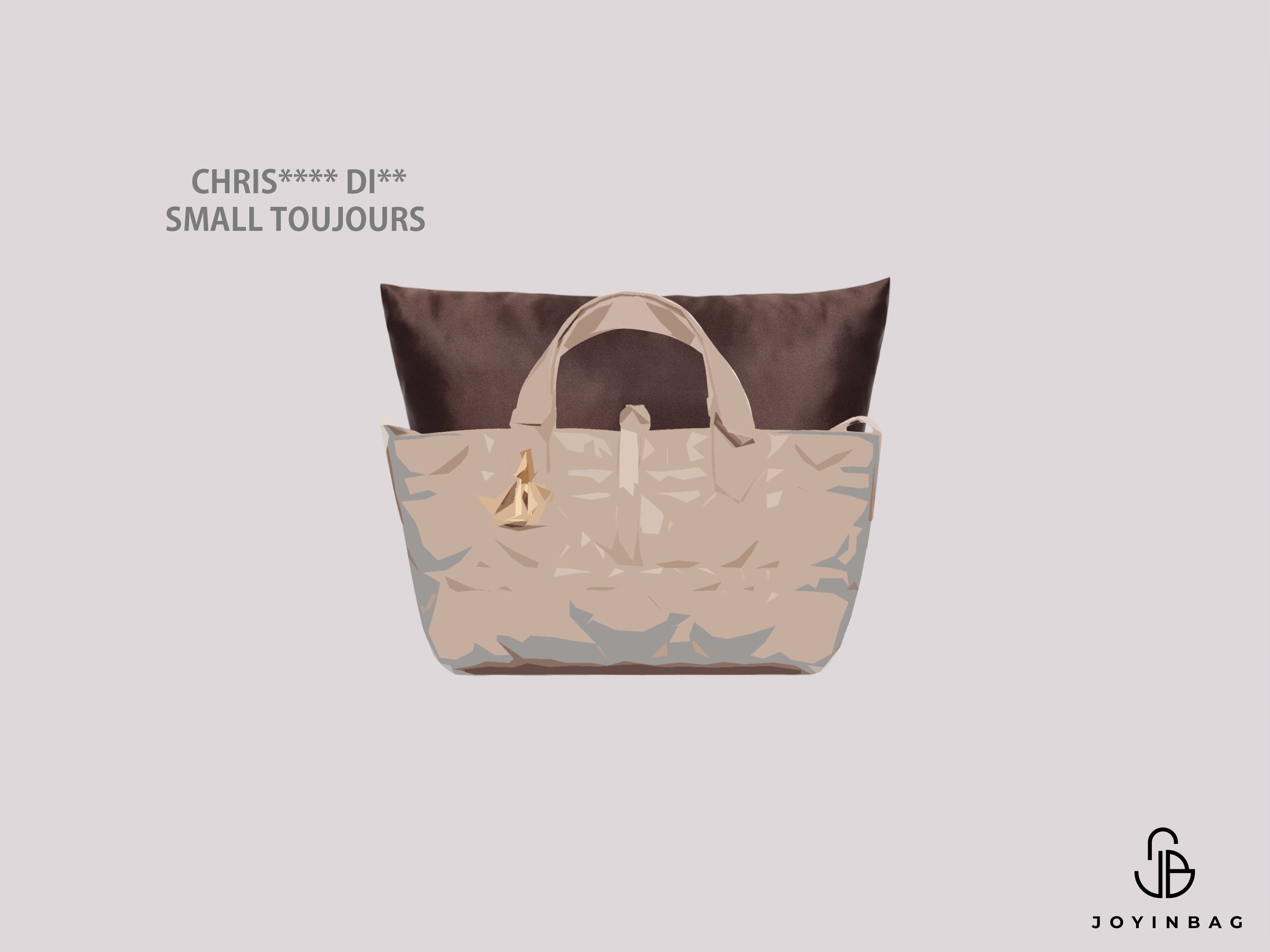 Chris. Dio. Small Toujours Bag Storage Pillow