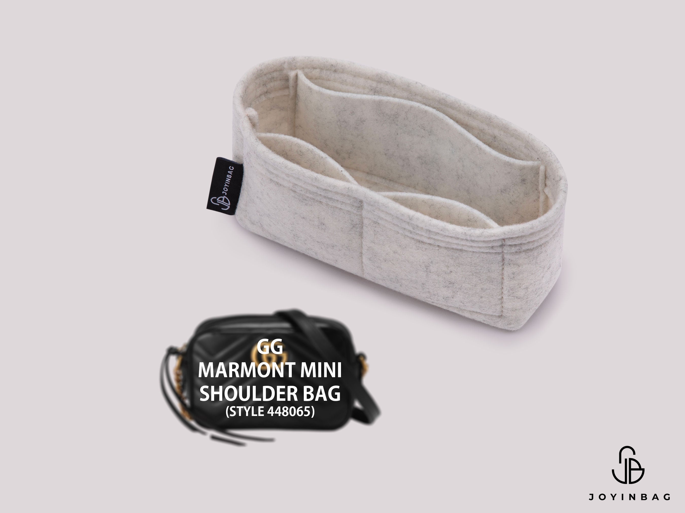 GG Marmont Matelassé Mini Bag (Style 448065) Insert