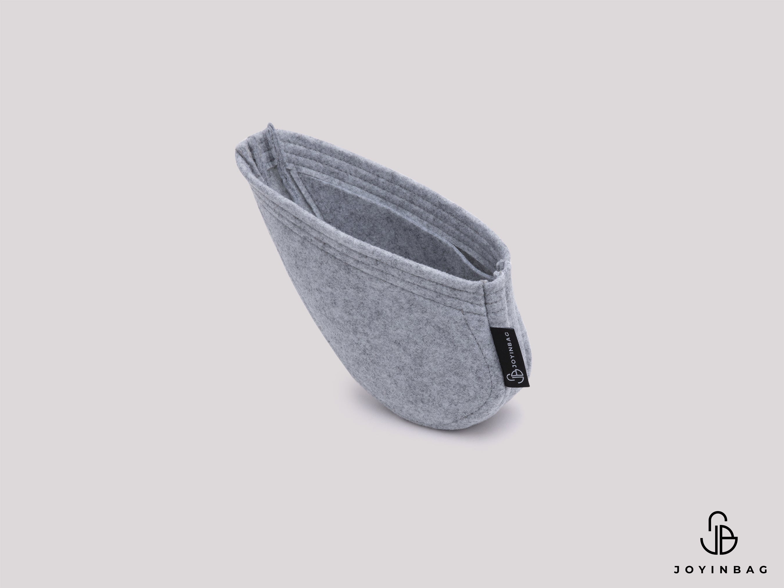 Dior Saddle Bag Felt Organizer with Two Interior Pockets